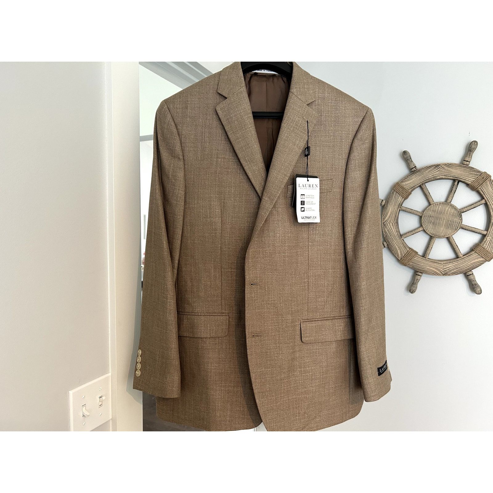 Lauren Ralph Lauren NWT Lauren Ralph Lauren Tan Lexington Sport Coat Mens 44L Grailed