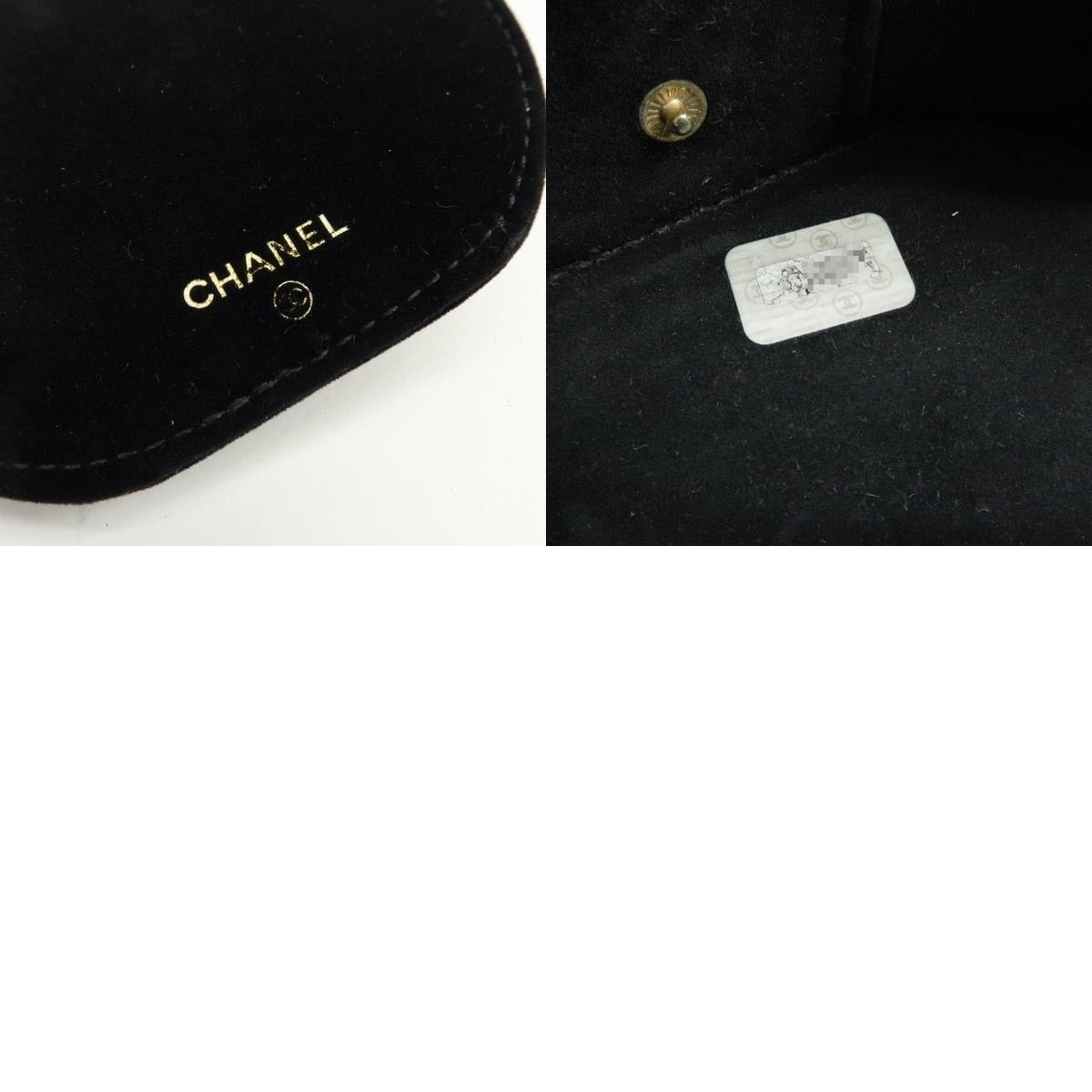 Chanel Chanel Caviar Leather Cosmetic Pouch Pink Size ONE SIZE - 7 Thumbnail