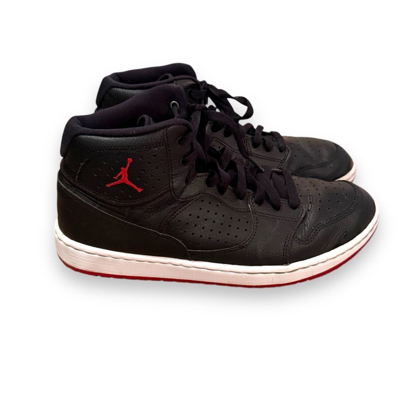 Nike Air Jordan Access Bred Black Gym Red White Sneakers
