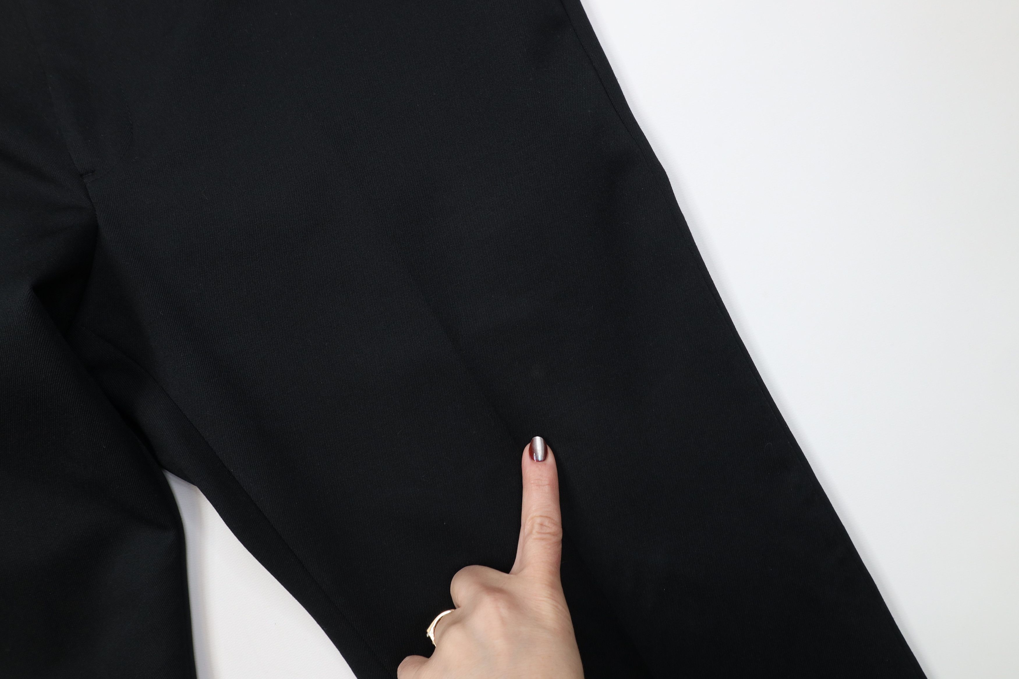 Vintage Vintage 90s Streetwear Wide Leg Chino Pants Trousers Black Size US 40 / EU 56 - 5 Thumbnail