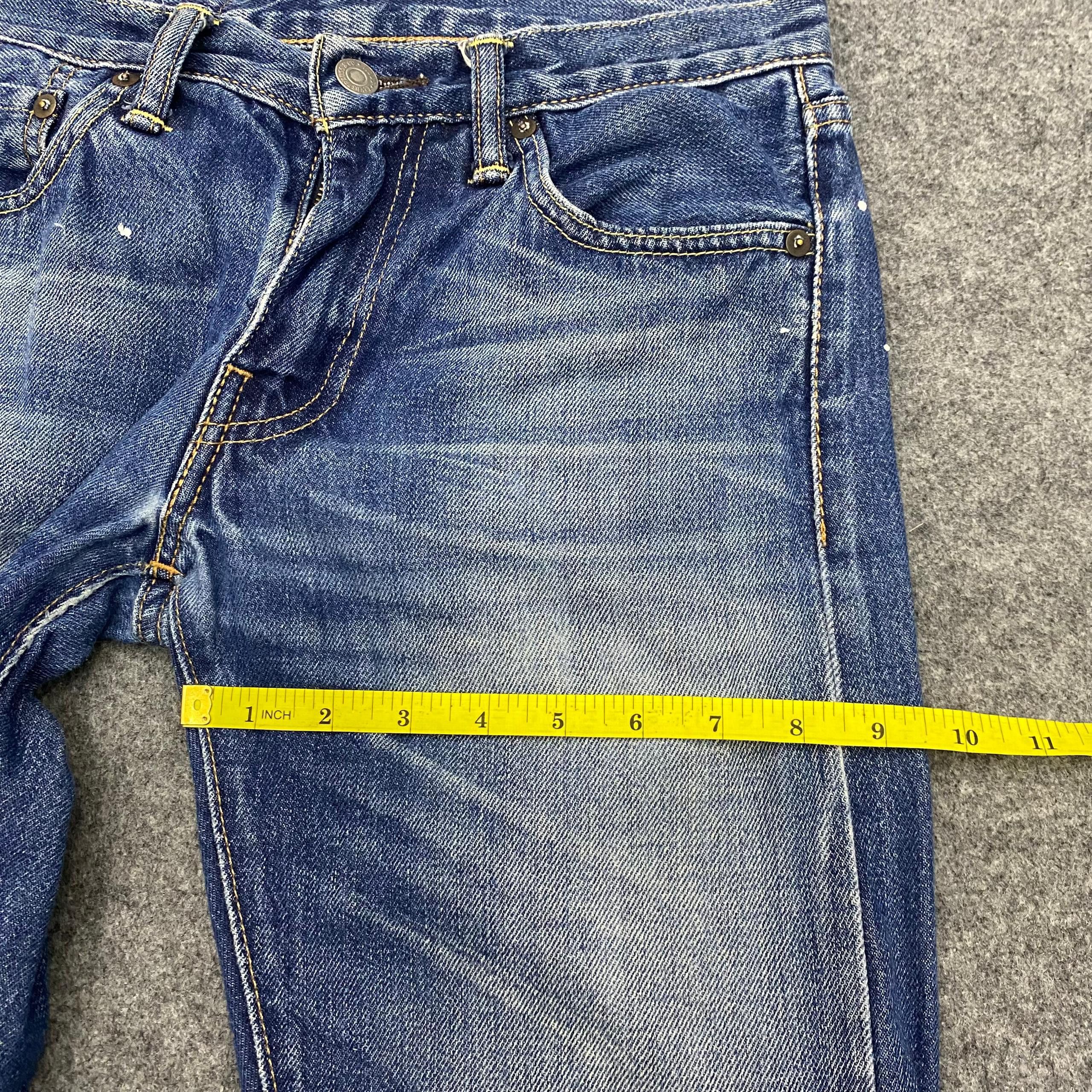 Levi's Vintage levis 511 Distressed Denim Kurt Cobain Style Size US 29 - 5 Thumbnail