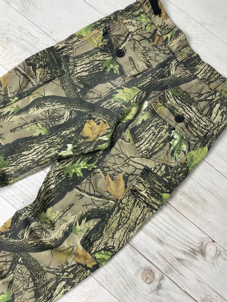 Vintage Vintage Stormkloth Realtree Camo Cargo Pants Military Army Size US 32 / EU 48 - 15 Thumbnail