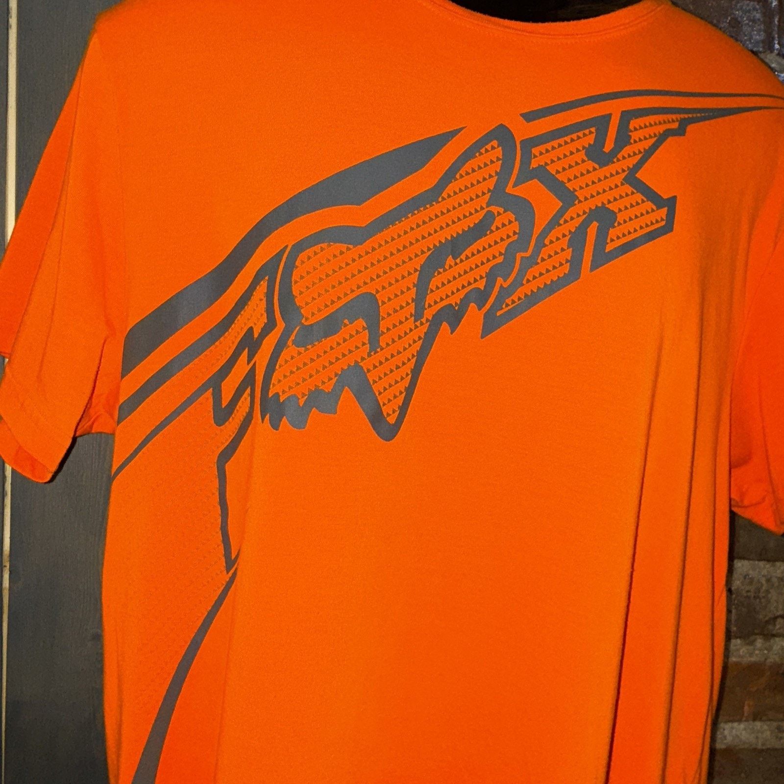 Fox Racing Fox Racing Logo Short Sleeve Graphic Tech Tee Mens XL Y2K Size US XL / EU 56 / 4 - 3 Thumbnail