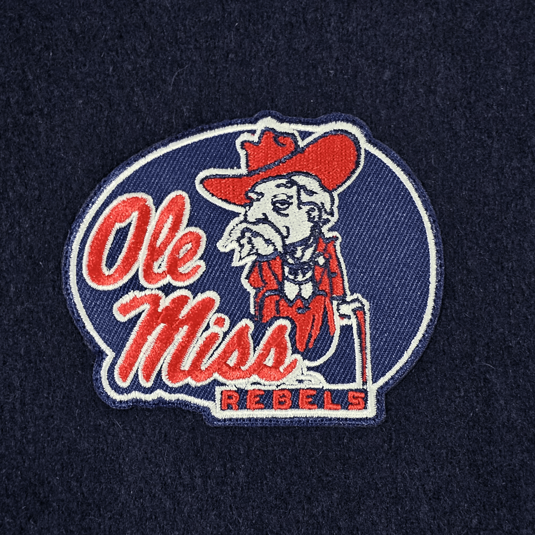 Delong Ole Miss Rebels Vintage 90s DeLong Varsity Jacket Size US XL / EU 56 / 4 - 4 Thumbnail