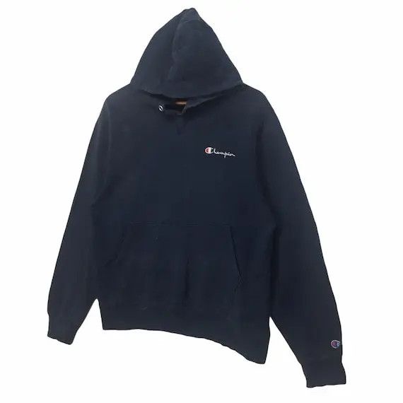 Champion CHAMPION Hoodie Sweatshirt Spell Out Streetwear Made in USA Size US L / EU 52-54 / 3 - 5 Thumbnail