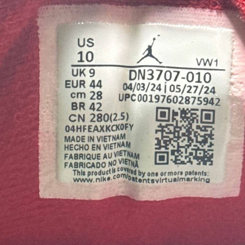 Jordan Brand × Nike Size 10 Air Jordan 3 Retro OG Black Cement 2024 Men's Shoes Size US 10 / EU 43 - 7 Thumbnail
