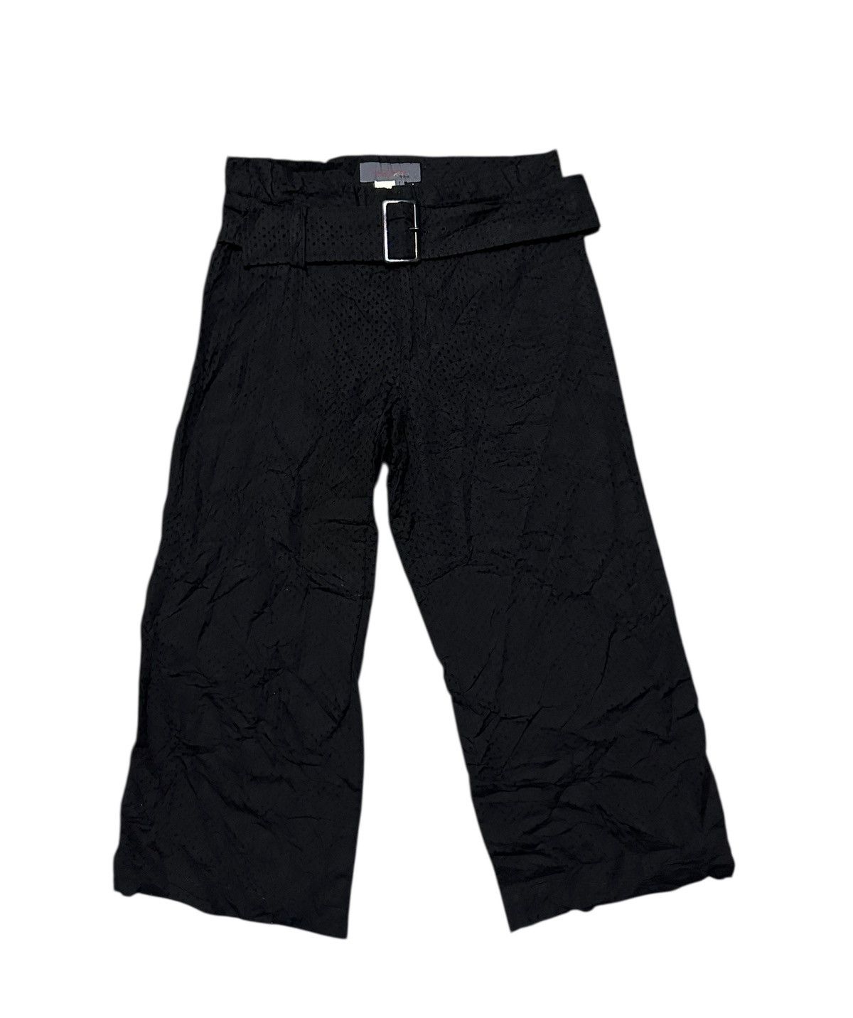Yohji Yamamoto Yohji Yamamoto + noir signature hole-type pants size 28 Size 28" / US 6 / IT 42 - 7 Thumbnail