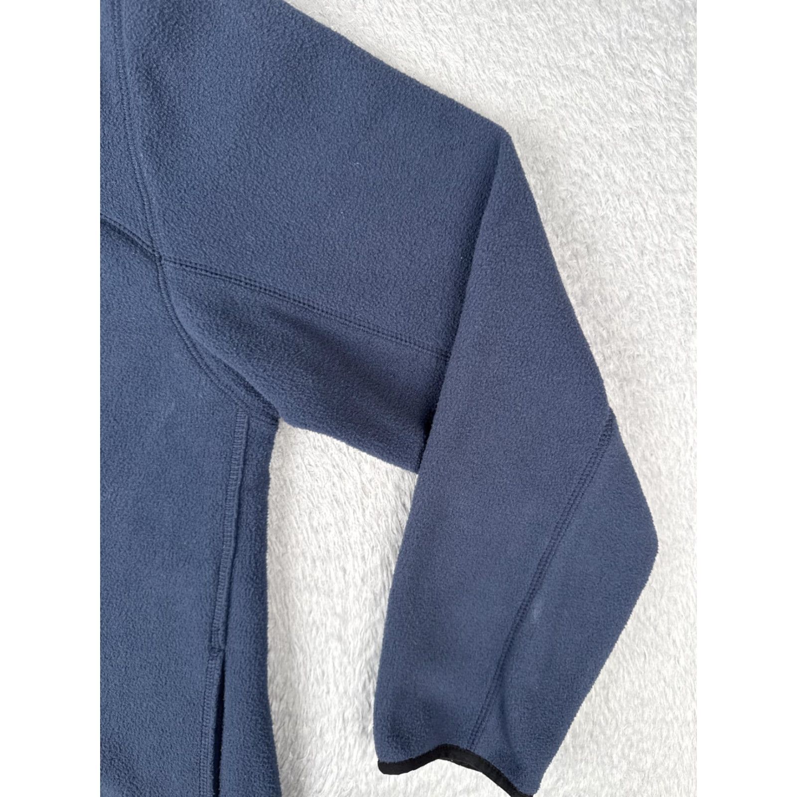 Timberland Timberland Jacket Mens Large Navy Blue Fleece Full Zip Stand Collar Embroidered Logo Tree Chest Size US L / EU 52-54 / 3 - 2 Thumbnail