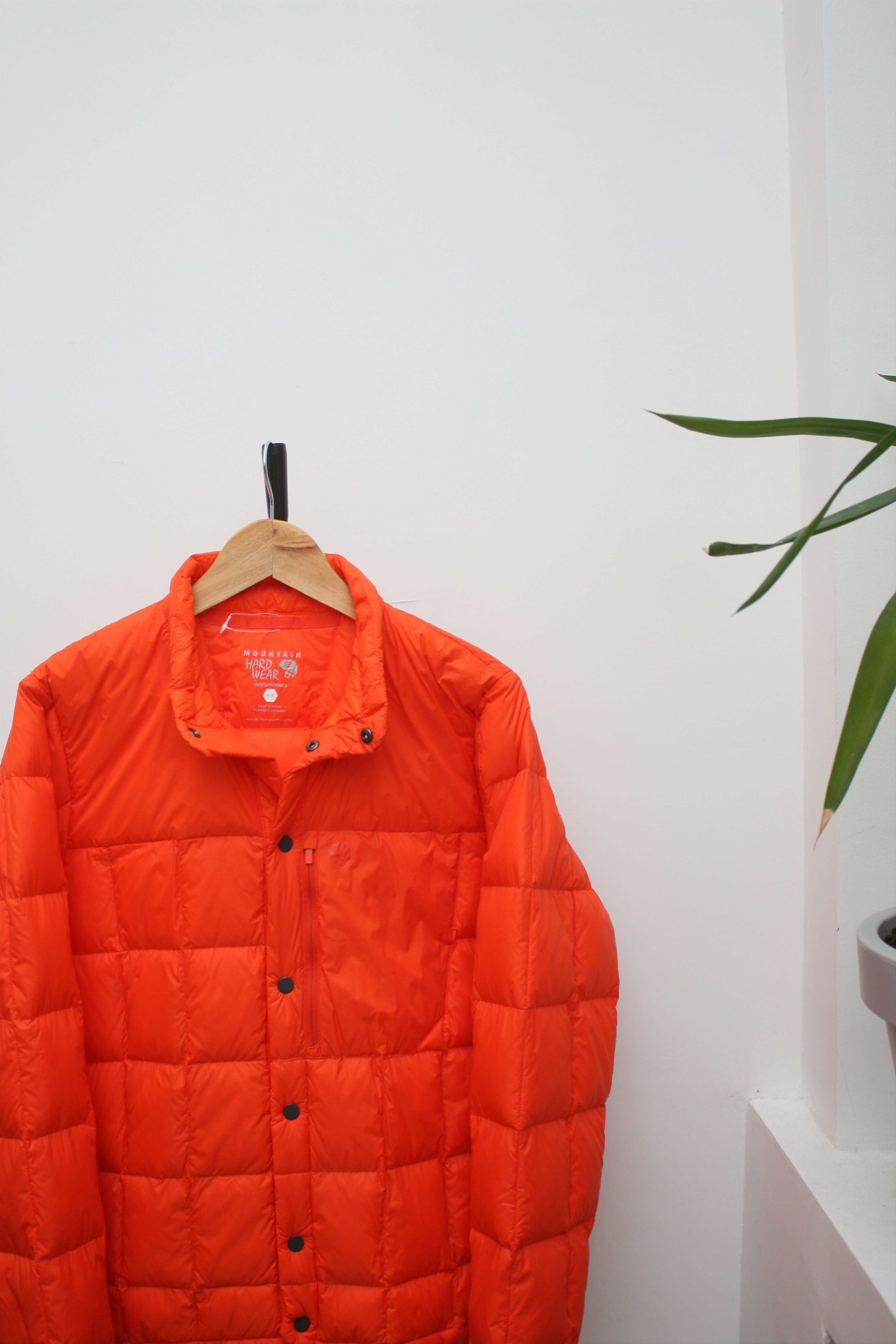 Mountain Hardwear Mountain Hardwear Orange Down Puffer Overshirt Jacket Medium Size US M / EU 48-50 / 2 - 1 Thumbnail