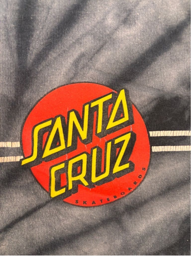 Santa Cruz Skateboards Men's Santa Cruz T-shirt Size S Gray Tie Dye Size US M / EU 48-50 / 2 - 8 Thumbnail