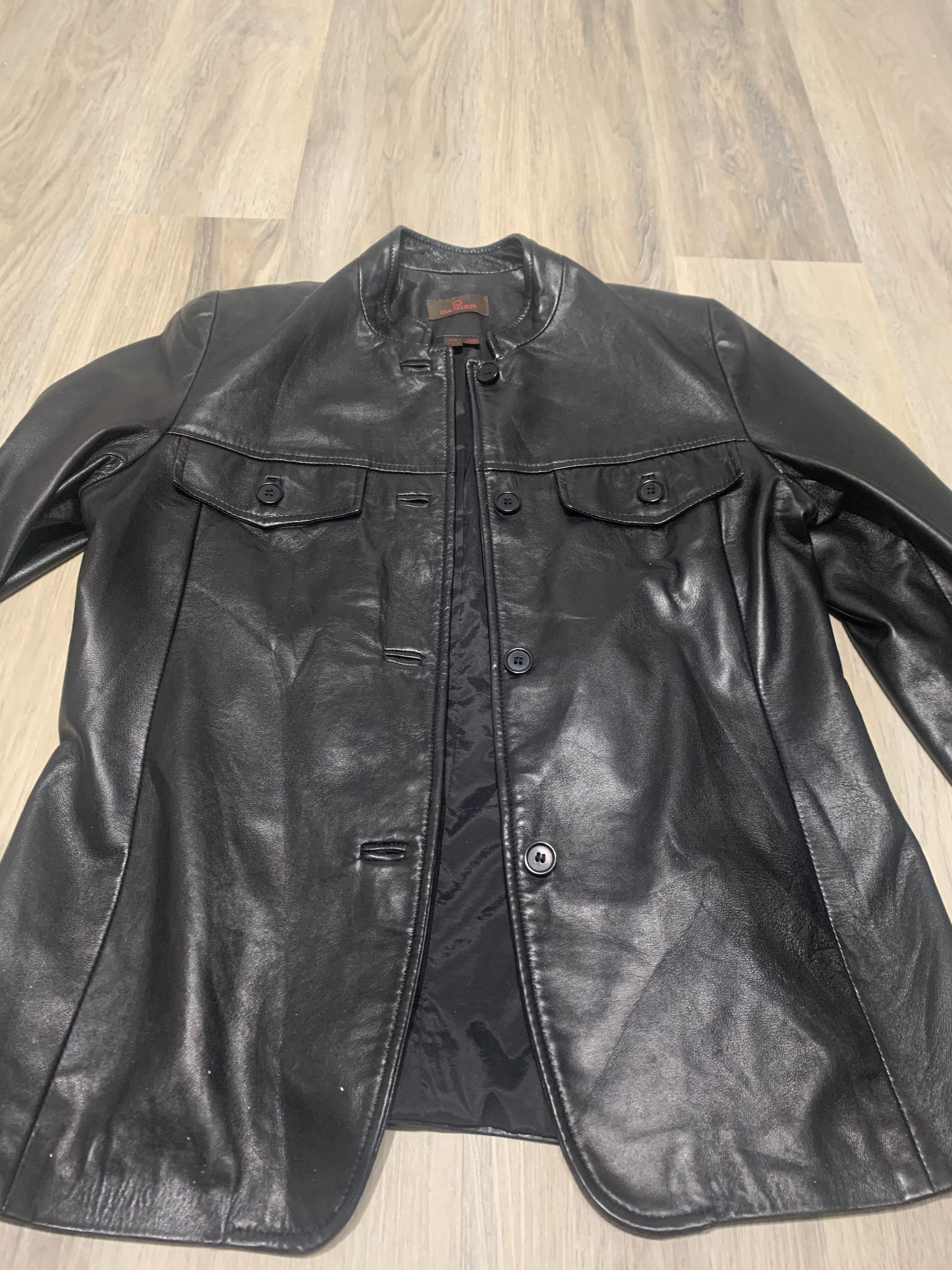 Danier × Vintage Danier Leather Jacket Size US L / EU 52-54 / 3 - 2 Thumbnail