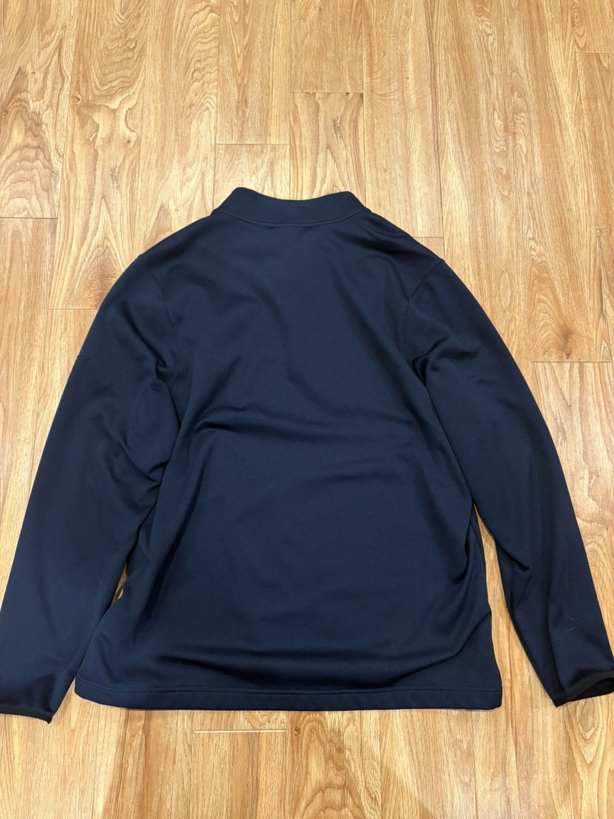 Nike Dark Blue Nike Quarter Zip Size US XL / EU 56 / 4 - 2 Thumbnail