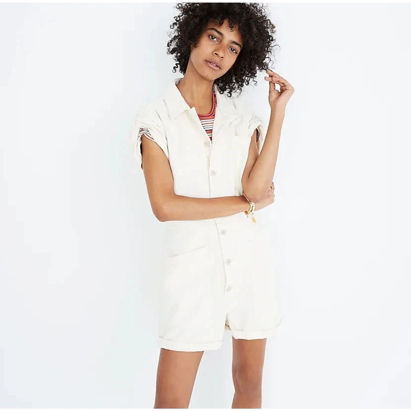 Madewell Madewell X As Ever Coveralls Jumpsuit Cotton Utility Size S Size 27" / US 4 / IT 40 - 1 Thumbnail