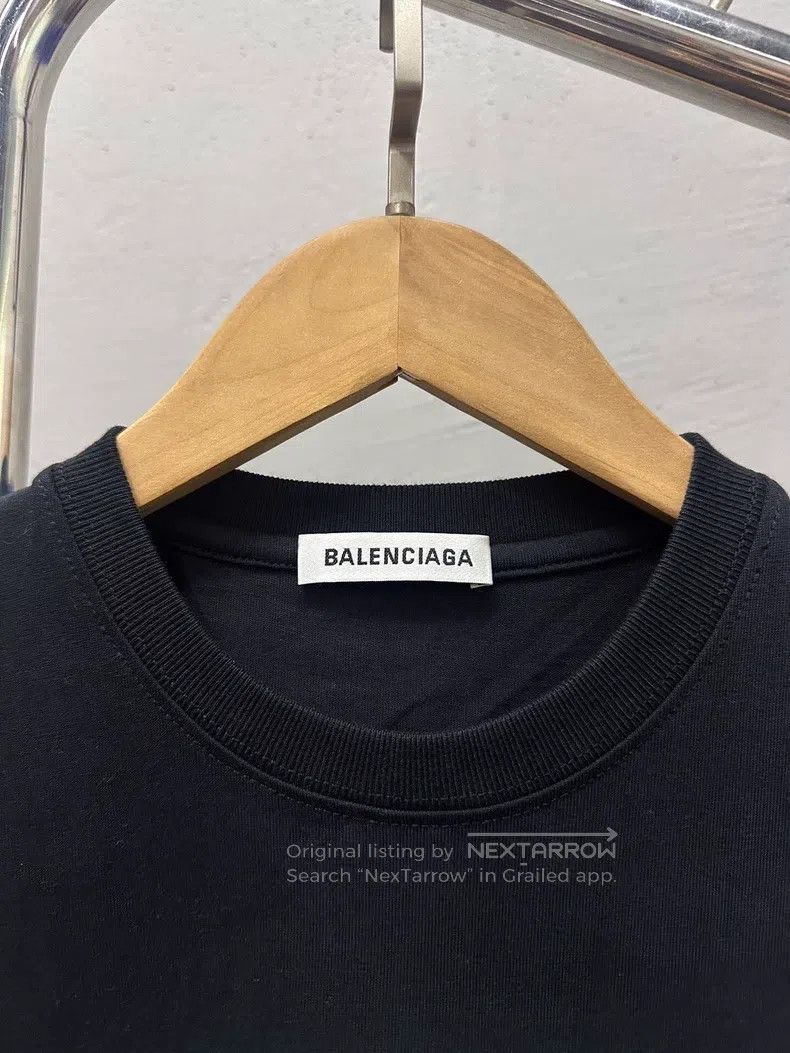 Balenciaga Balenciaga Band Short Sleeve T-Shirt Size US L / EU 52-54 / 3 - 3 Thumbnail