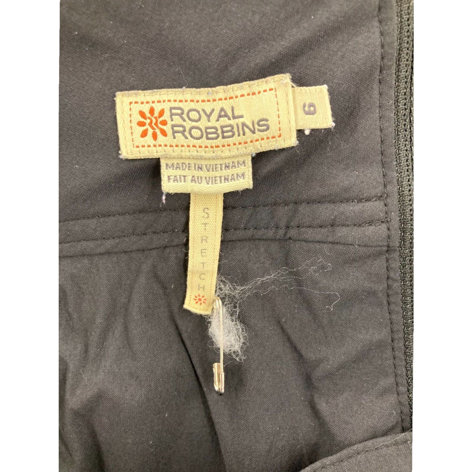 Royal Robbins Royal Robbins Hiking Skirt, Outdoor, Black, Women's, Size 6, Multi-Pocket Size 28" / US 6 / IT 42 - 6 Thumbnail