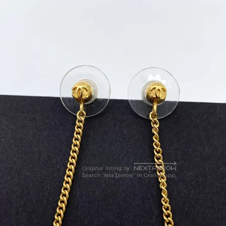 Chanel Chanel Golden double C wheat spike earrings Size ONE SIZE - 4 Thumbnail