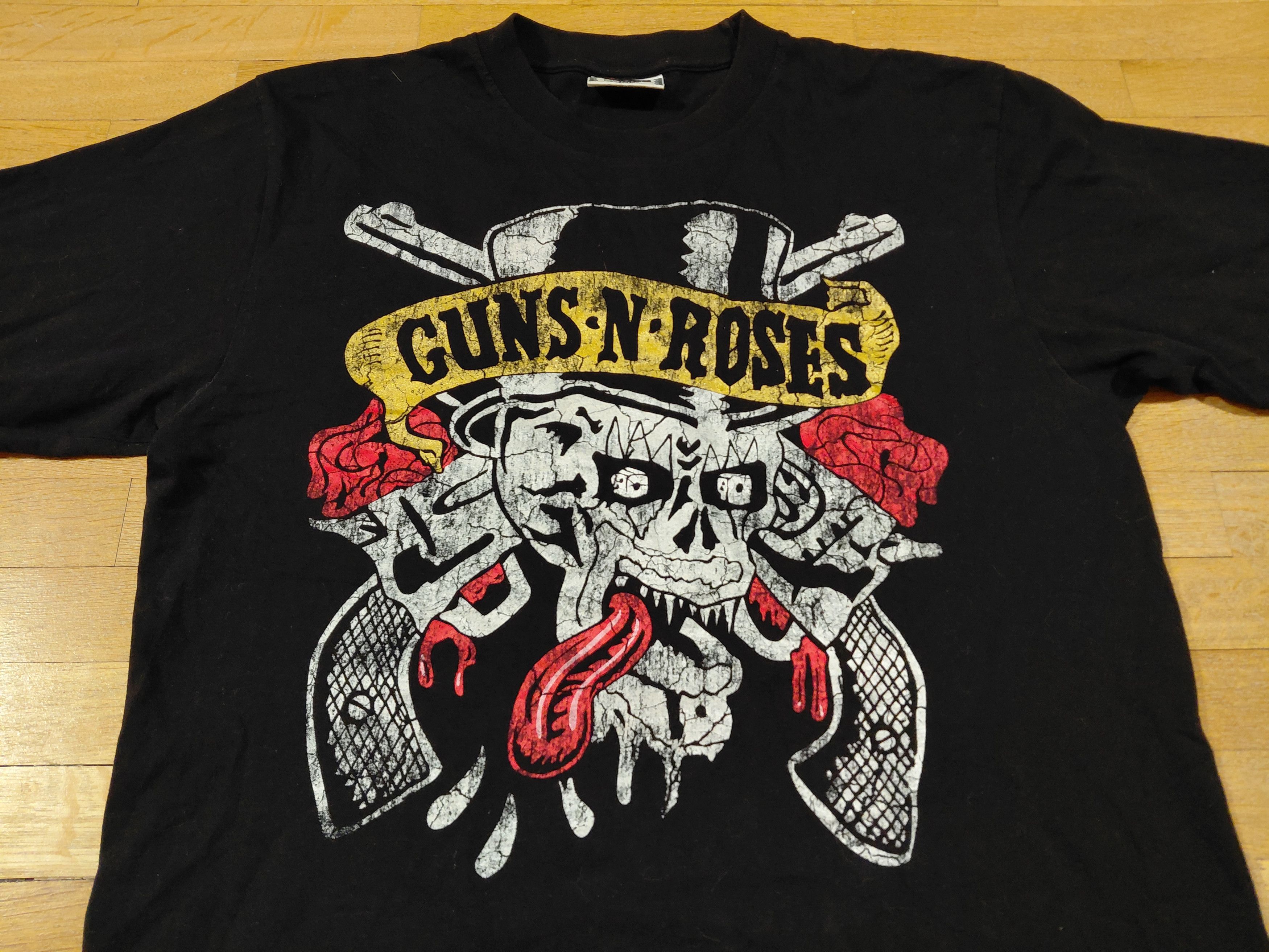 Band Tees Guns N' Roses Vintage Shirt The Roxx Size L Rock Music Size US L / EU 52-54 / 3 - 2 Thumbnail