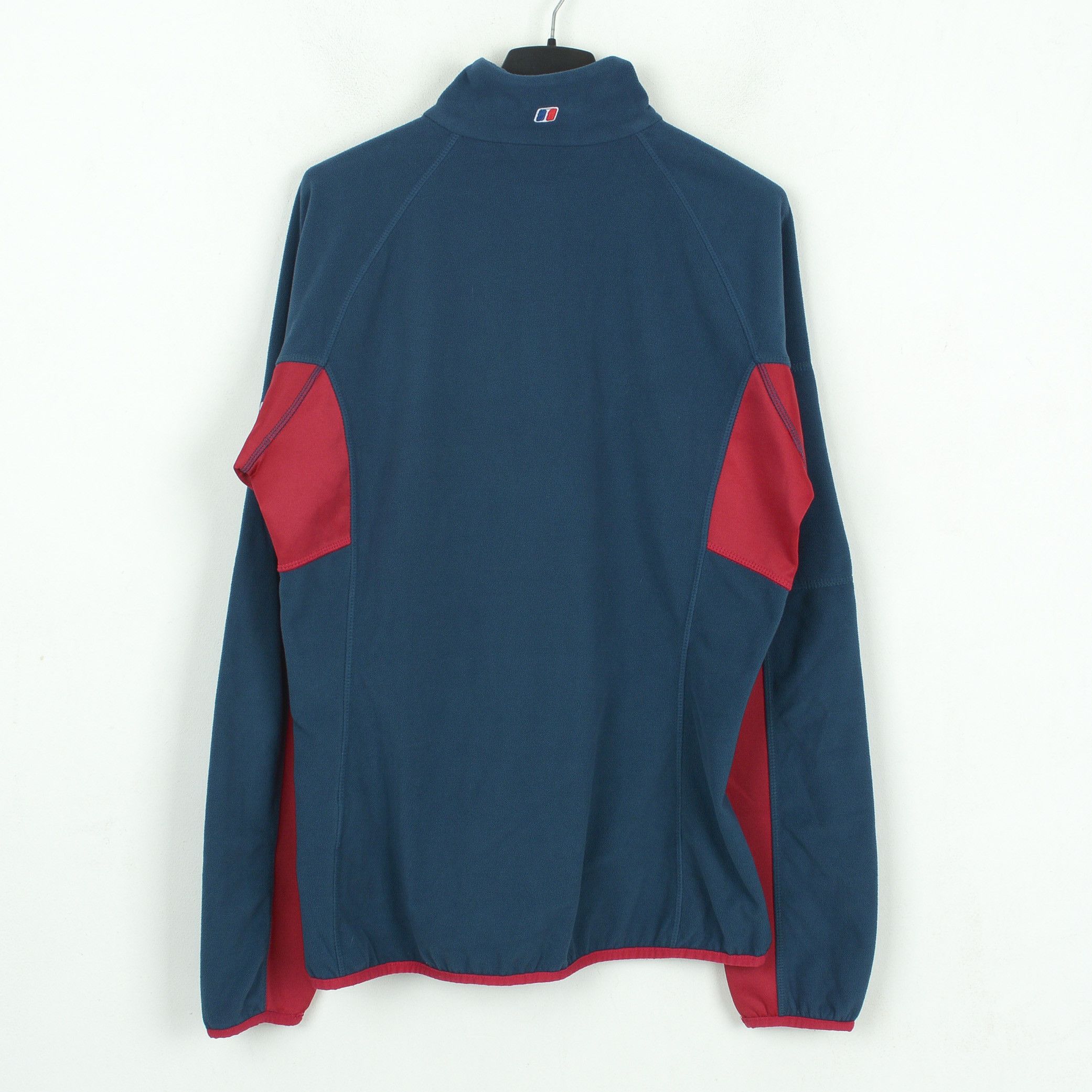 Berghaus L Fleece Jumper Sweatshirt Sweater 1/4 Zip Neck Pullover Size L / US 10 / IT 46 - 3 Thumbnail