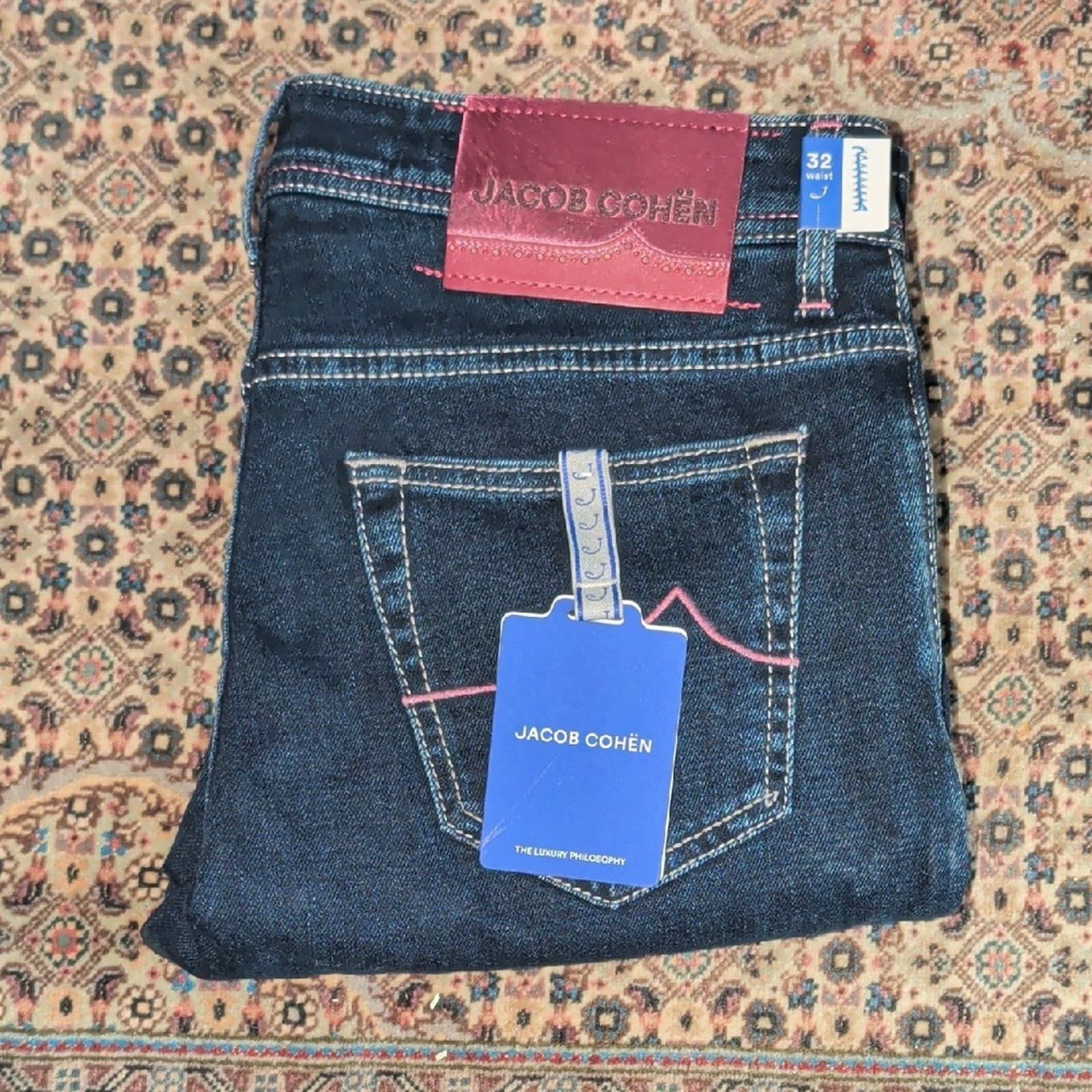 Jacob Cohen Jacob Cohen Women's Indigo Skinny Jeans Size 32 Size 32" / US 10 / IT 46 - 1 Thumbnail