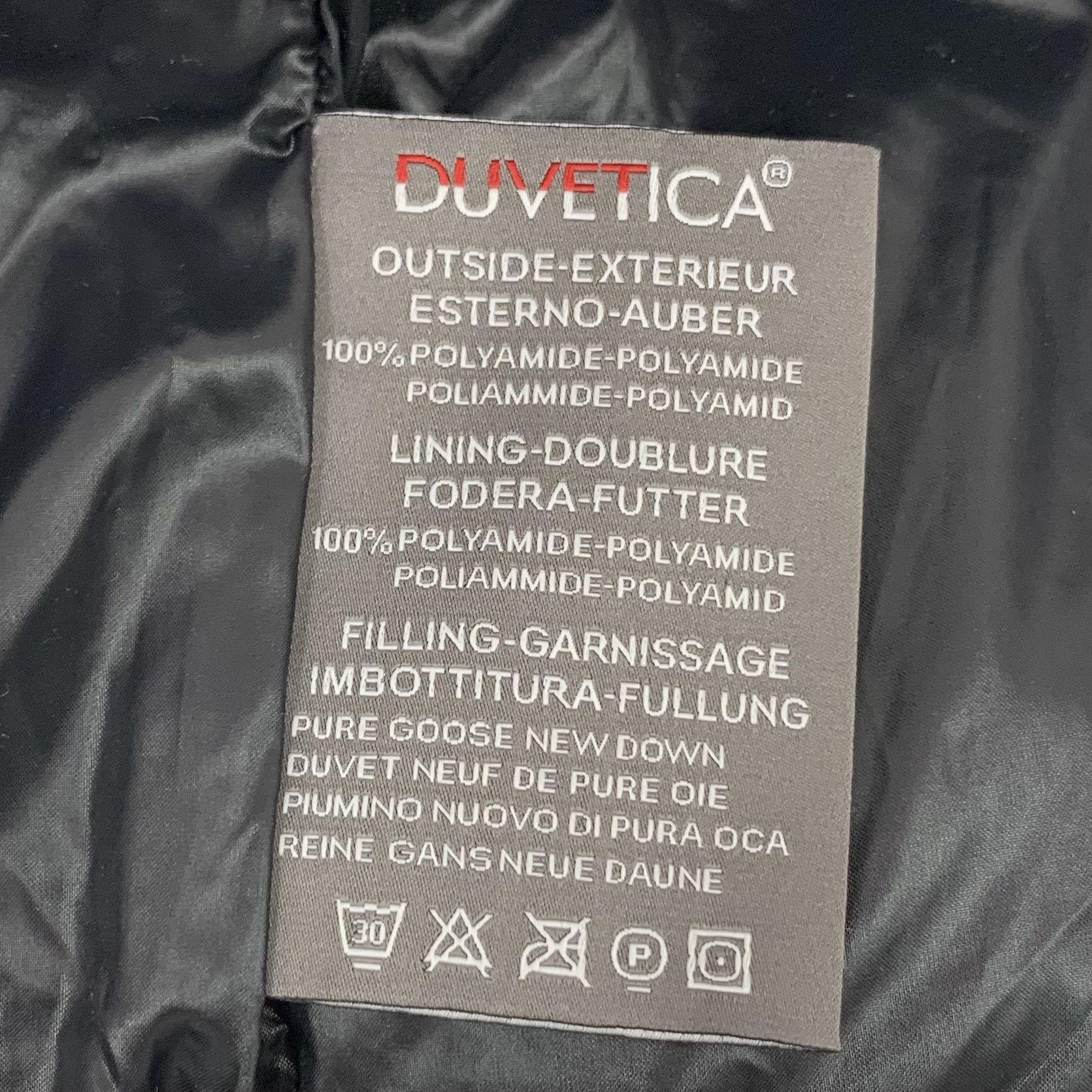 Duvetica Duvetica Hooded Down Jacket Black (48) Size US M / EU 48-50 / 2 - 9 Thumbnail