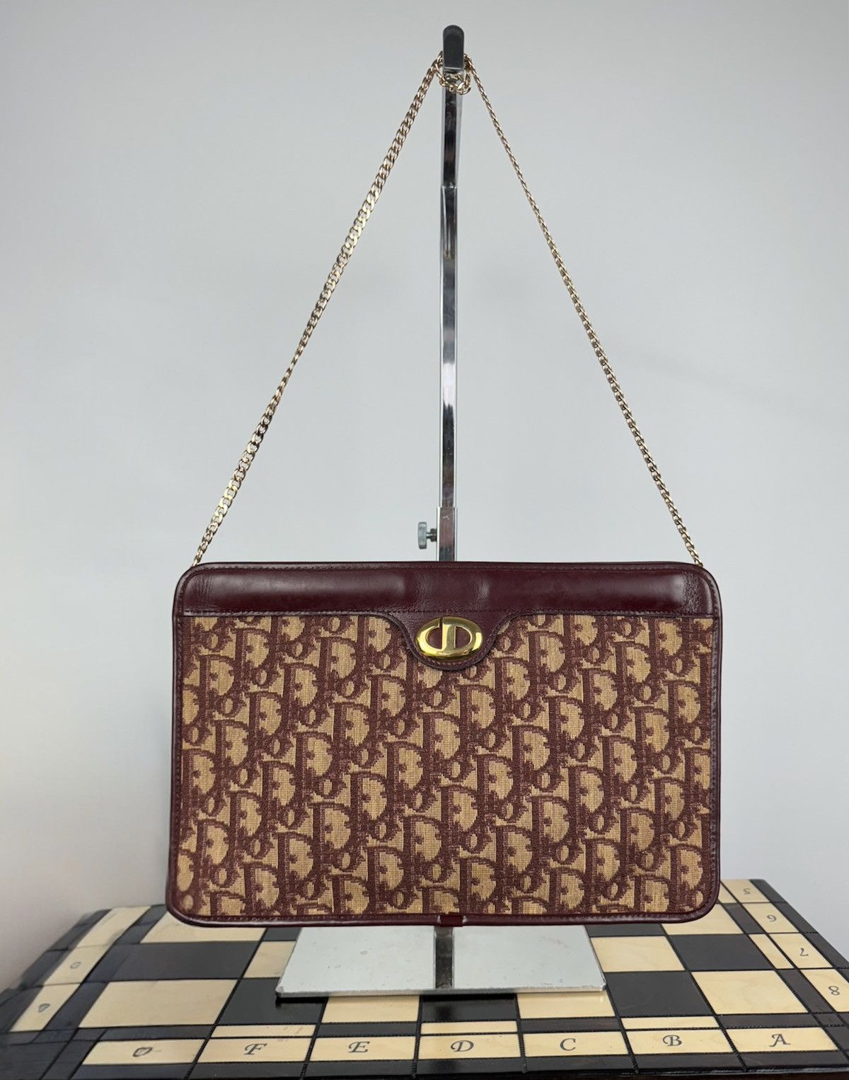 Dior Leather shoulder bag Christian Dior 90s original luxury Size ONE SIZE - 1 Thumbnail