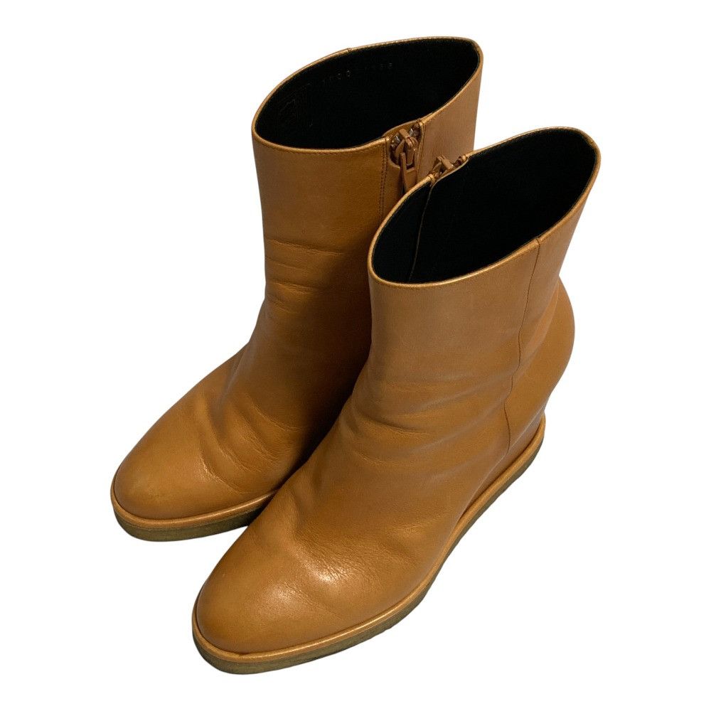 Celine Celine Celine Suede Wedge Short Boots Leather Shoes DUTY FREE for USA Size ONE SIZE - 1 Thumbnail