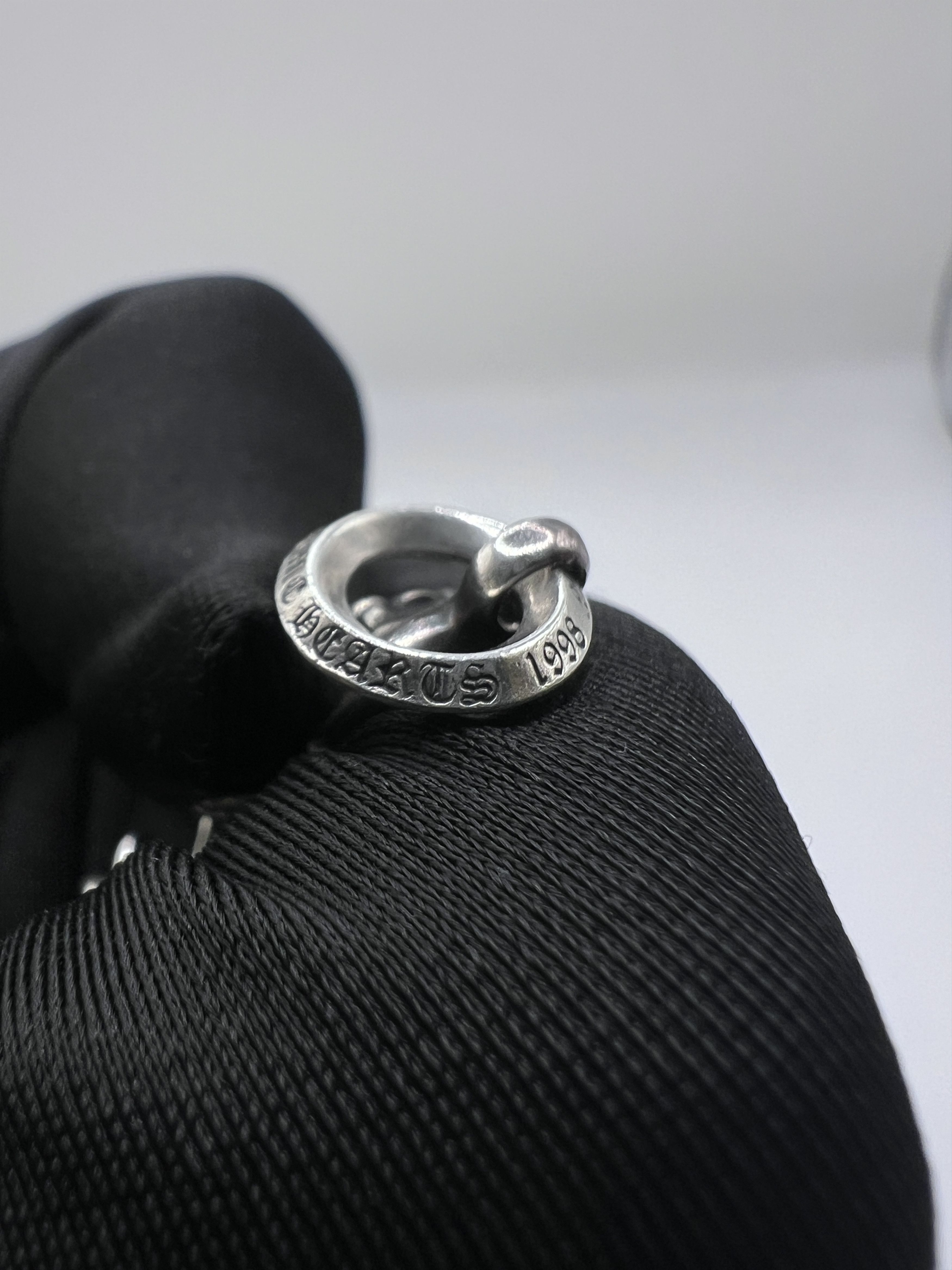 Chrome Hearts Chrome Hearts 1 Ball TINY CROSS Pendant With Ball Chain Size ONE SIZE - 13 Thumbnail