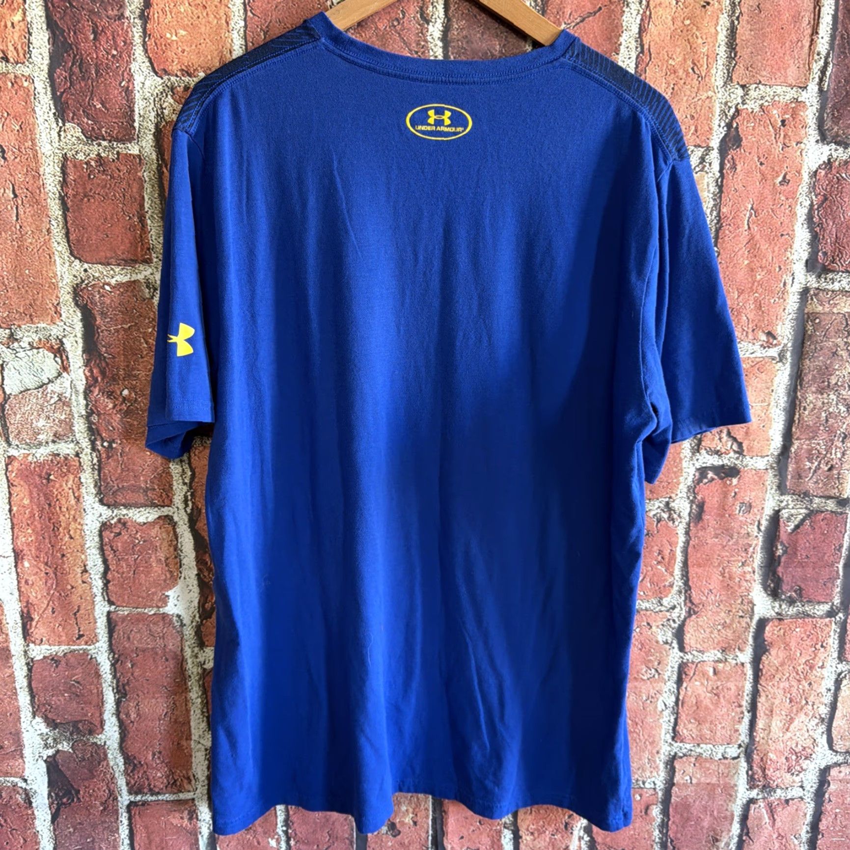 Under Armour VINTAGE Under Armour Shirt Mens XL Blue Steph Curry TAK30VER the Game Shirt XL Mens Blue Steph Curry TAK30VER the Game Size US XL / EU 56 / 4 - 3 Thumbnail