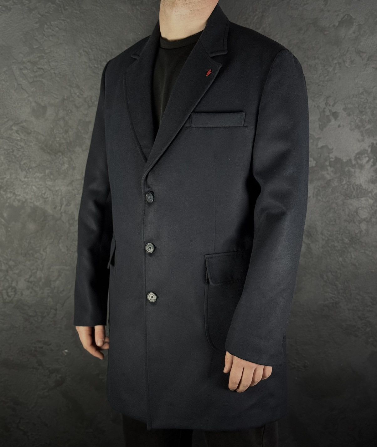Other Linea Sartoriale Milano 85% Wool / 15% Cashmere Mens Coat Size US XL / EU 56 / 4 - 1 Thumbnail