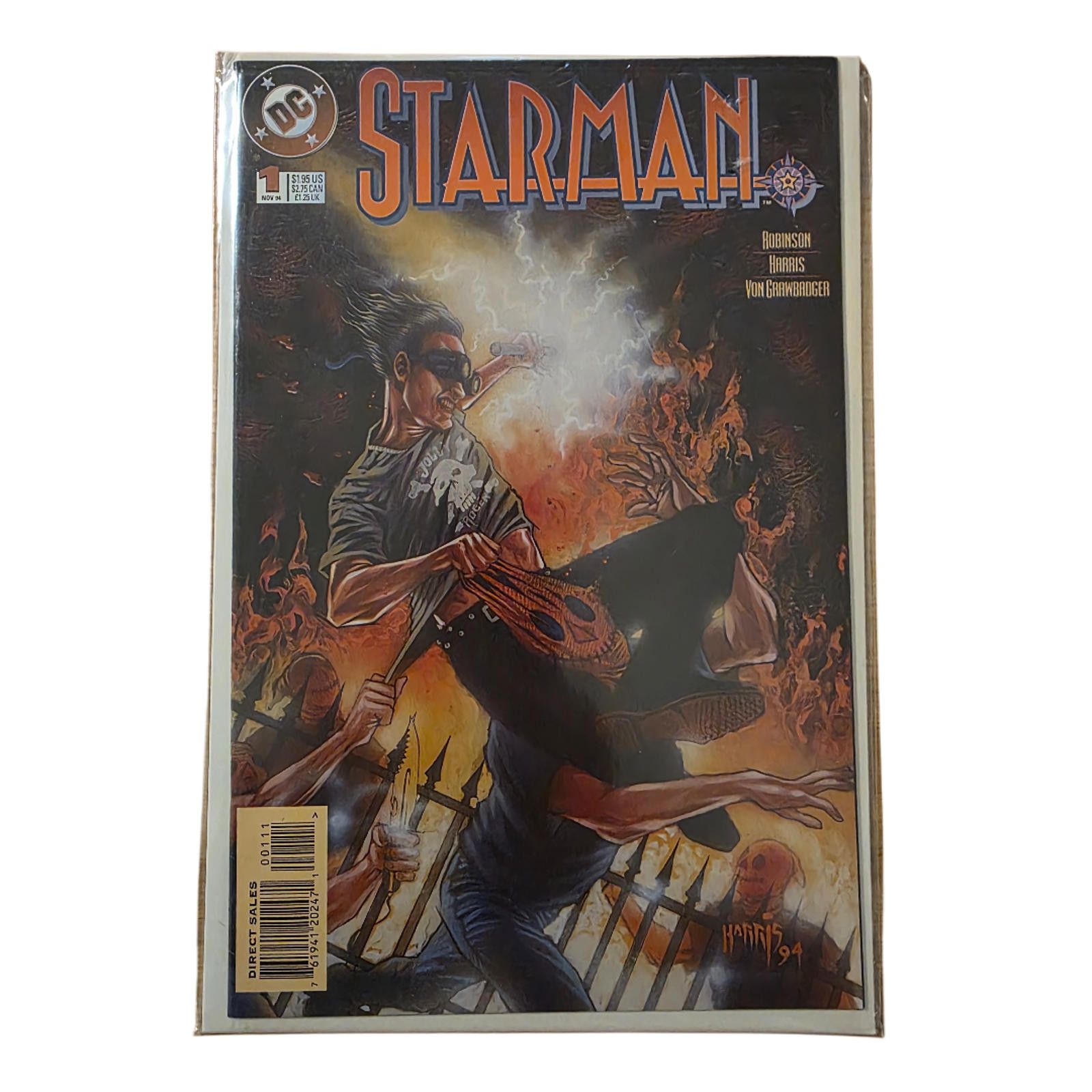 DC Comics Starman #1 1994 DC Comic Near Mint (C) Size ONE SIZE - 5 Thumbnail
