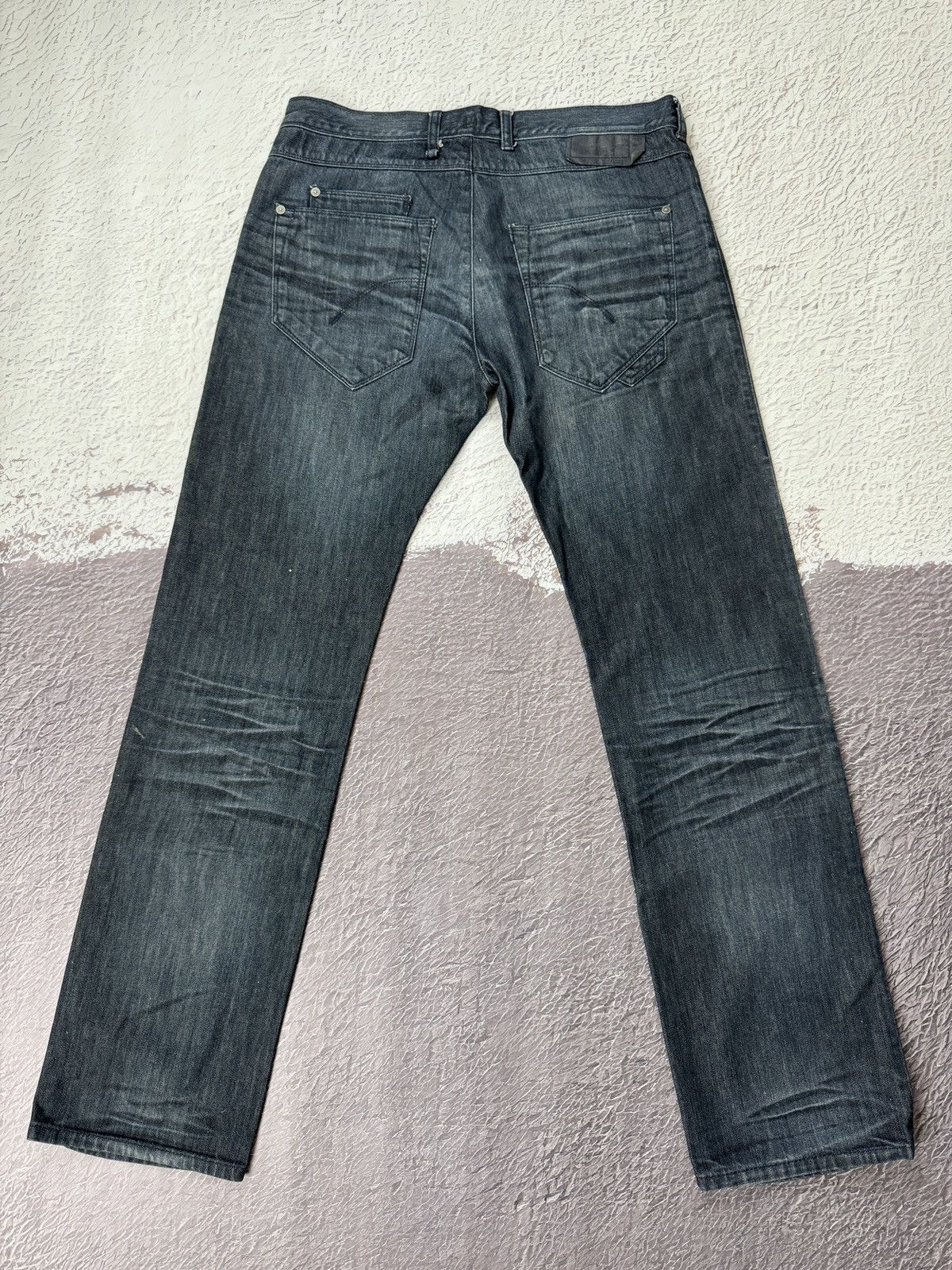 Neil Barrett Neil Barrett Indigo dark straight denim jeans zip pocket Size US 34 / EU 50 - 17 Thumbnail