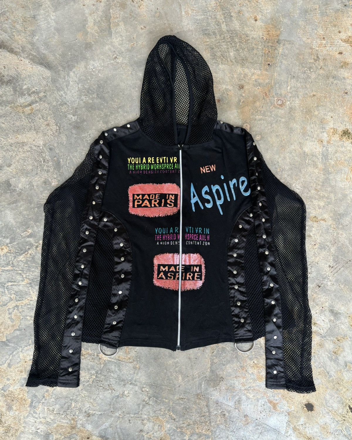 Hysteric Glamour Y2k Opium Mesh Ifsixwasnine Lgb Punk Style Hoodie Size M / US 6-8 / IT 42-44 - 1 Thumbnail