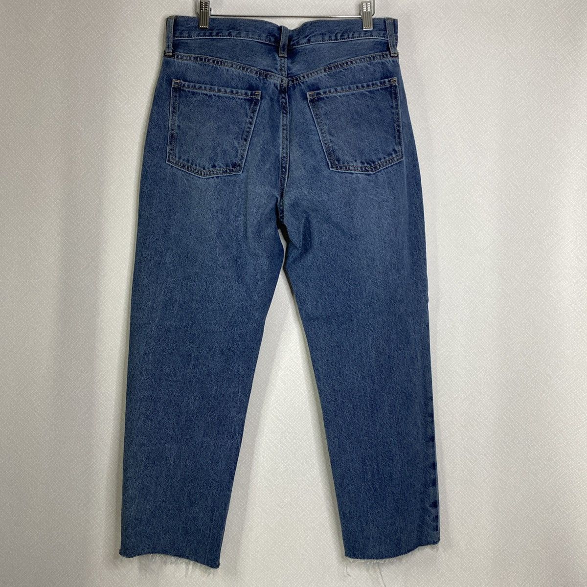 Old Navy Old Navy High-Rise Straight Distressed Women's Jeans Sz 8 Size 30" / US 8 / IT 44 - 3 Thumbnail