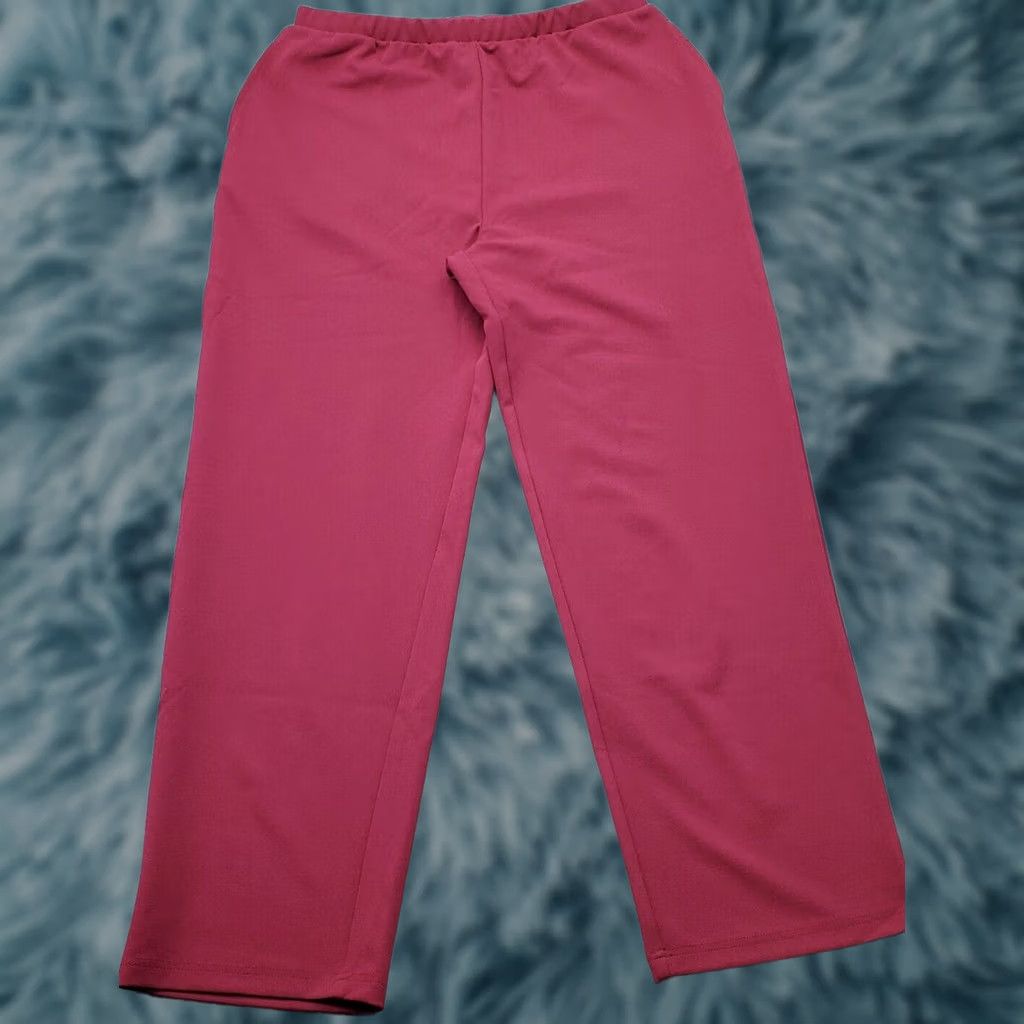 Blair Blair Capri Pants Womens PM Multicolor Solid Stretch Elastic Waist Pull On Capris Size 32" / US 10 / IT 46 - 1 Thumbnail