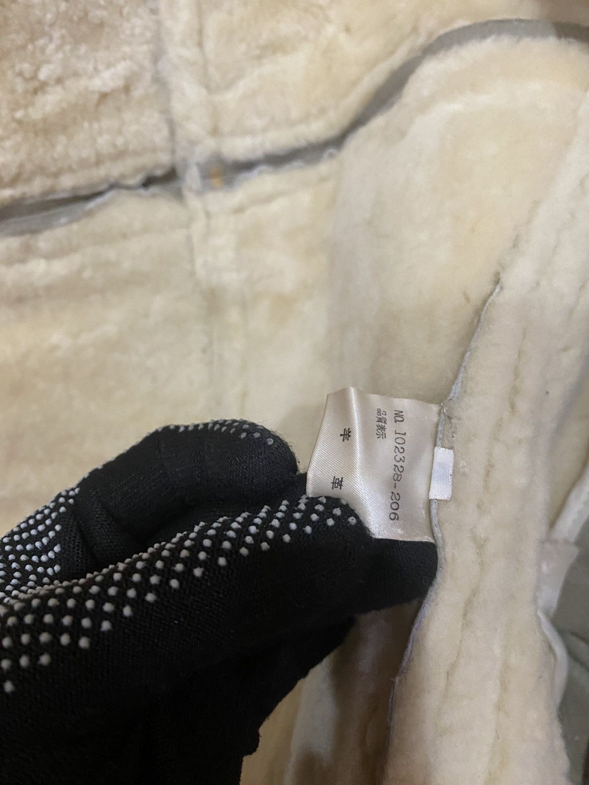 Japanese Brand Tetsuya Minami Shearling Aviator Double-Breasted Coat Size US S / EU 44-46 / 1 - 5 Thumbnail