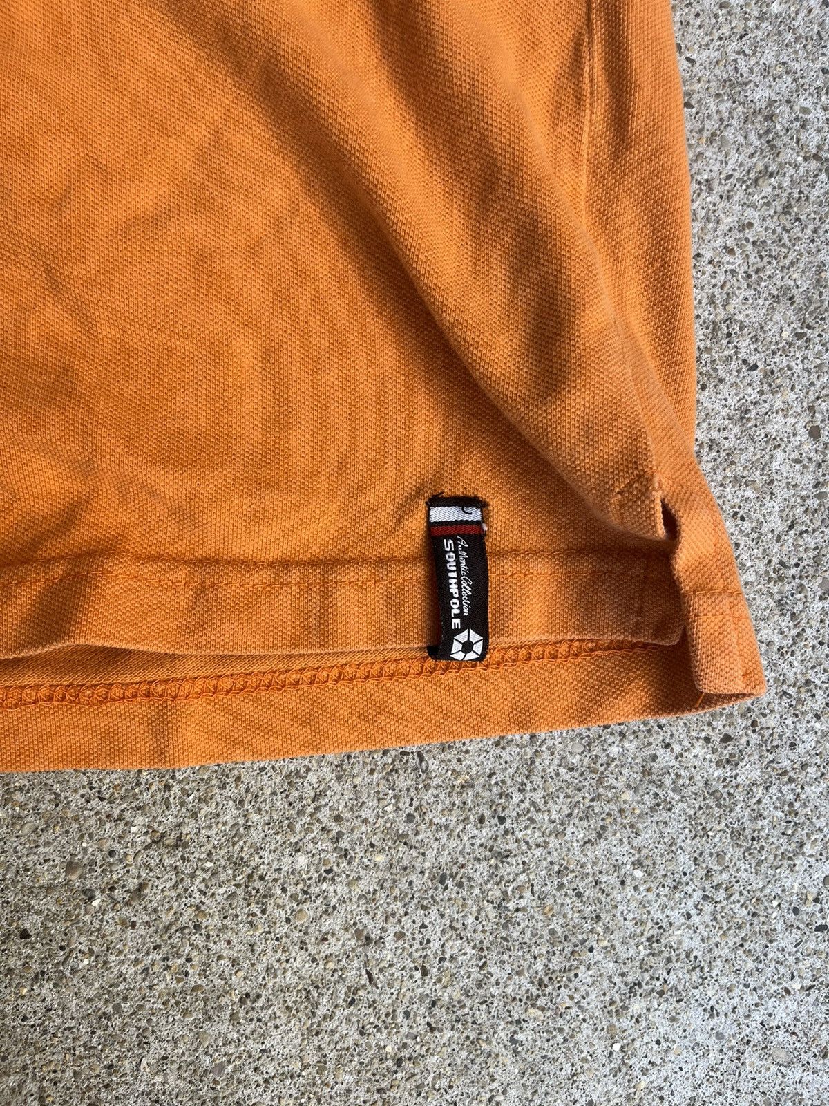 Southpole Y2K Vintage Embroidered Southpole Orange Polo Shirt XXL Size US XXL / EU 58 / 5 - 4 Thumbnail