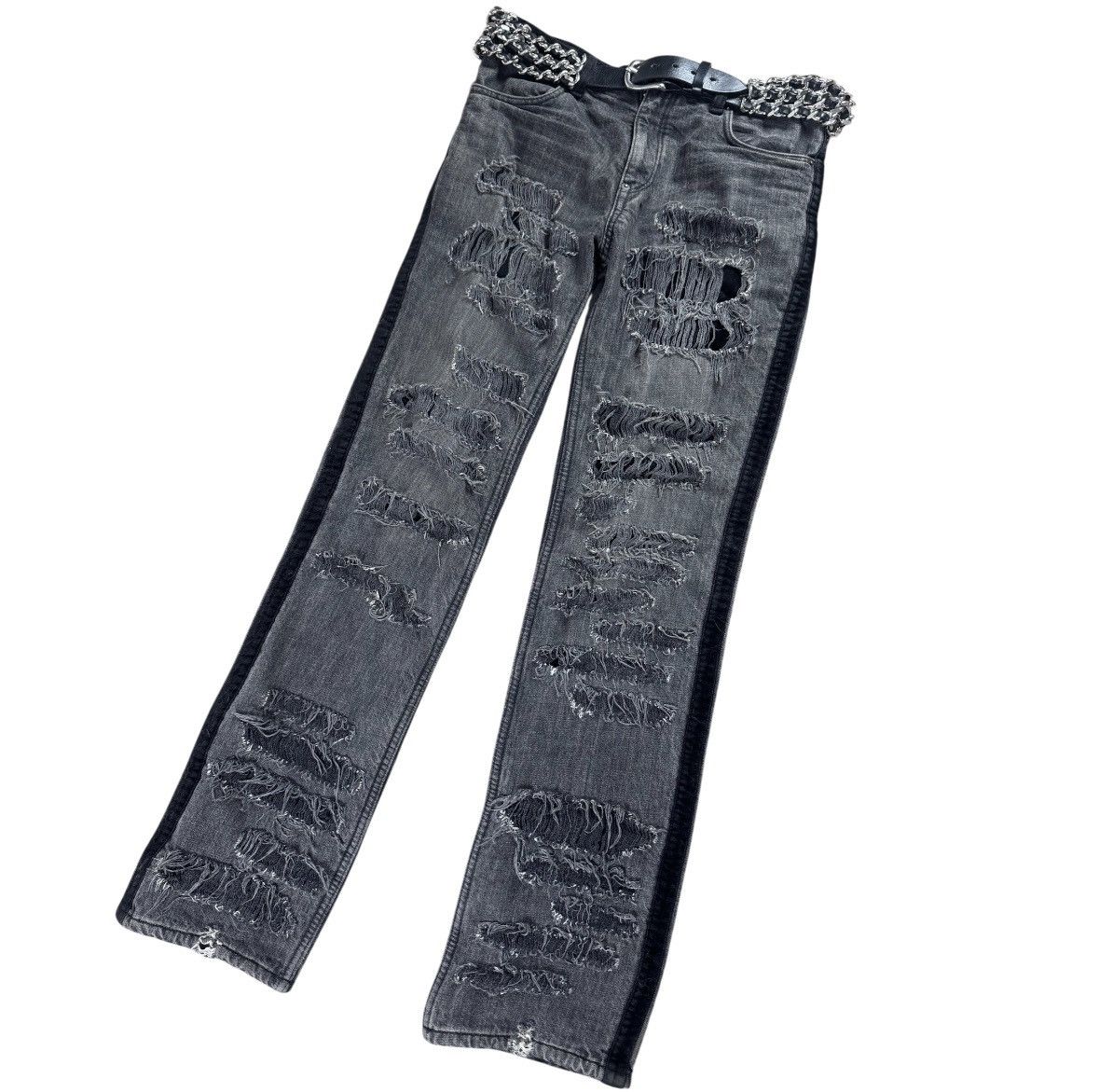 Undercover undercover aw02 witches cell division crash jeans Size US 28 / EU 44 - 5 Thumbnail