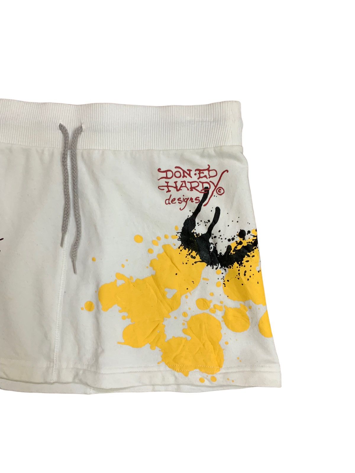 RARE DON ED HARDY DESIGN MINI SKIRT