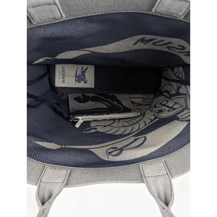 Burberry o1rshd1 Size : OS / Canvas Square Tote Bag in Multicolor Size ONE SIZE - 10 Thumbnail