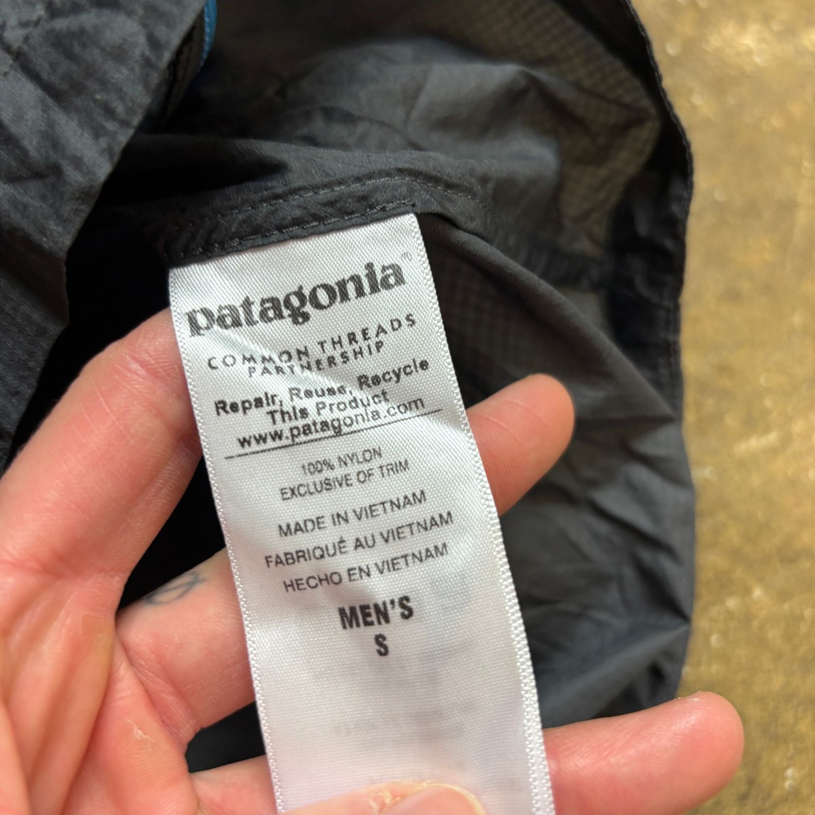 Patagonia Patagonia Houdini Lightweight Rain Jacket Men's Small Gorp Size US S / EU 44-46 / 1 - 7 Thumbnail