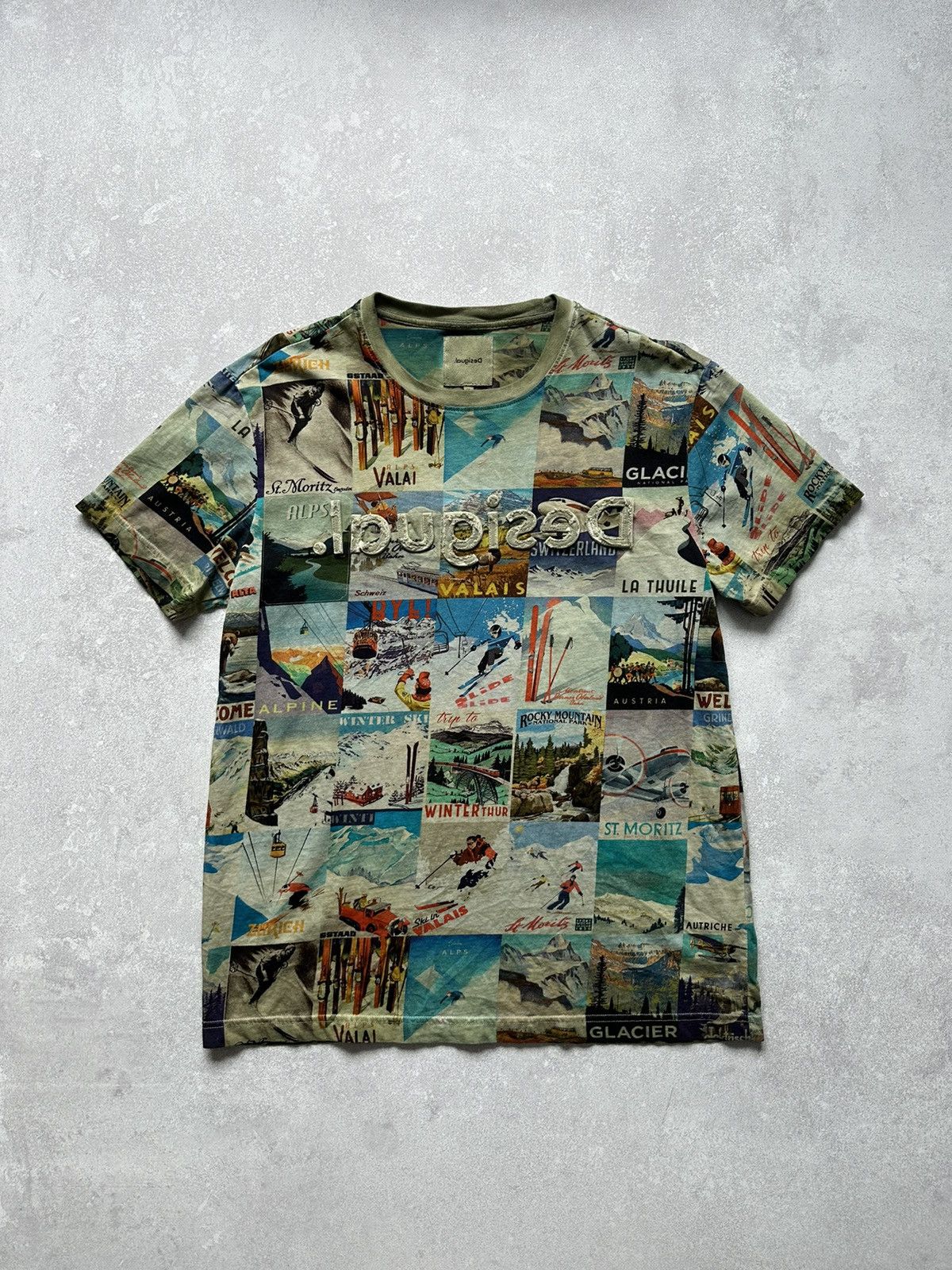 Desigual desigual t-shirt men medium crazy multicolor Size US M / EU 48-50 / 2 - 1 Thumbnail