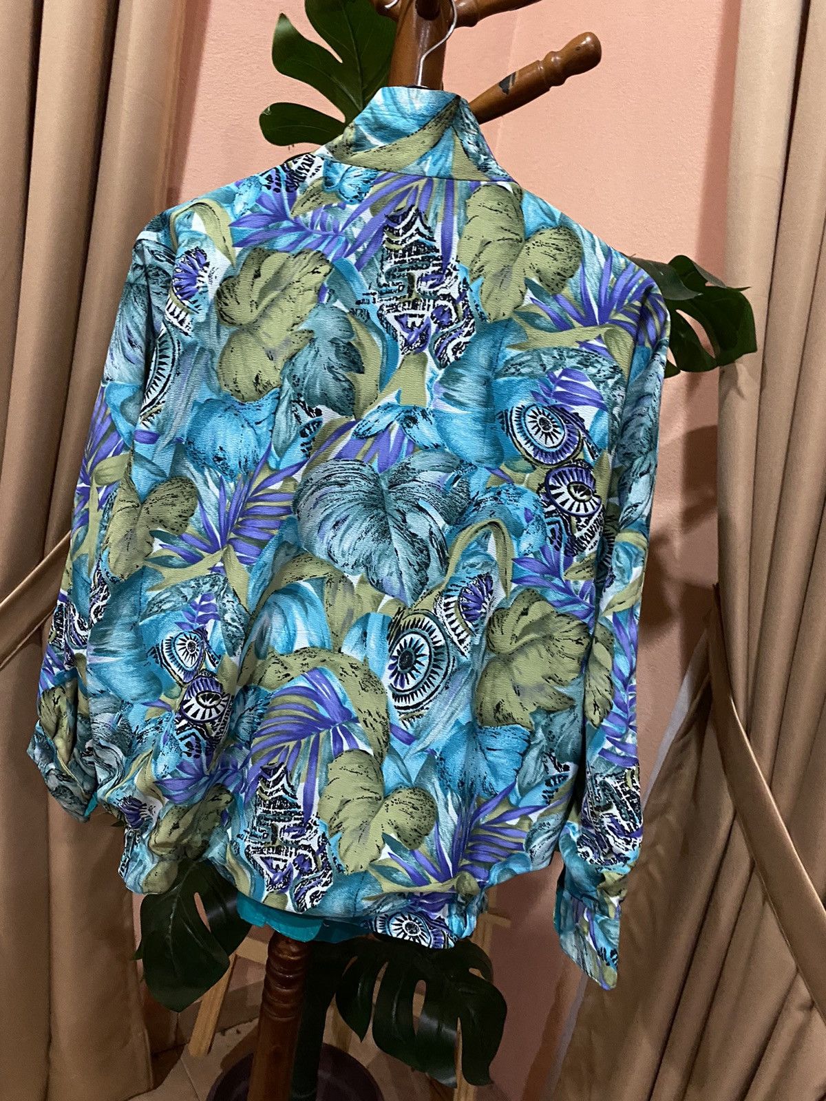 If Six Was Nine × Vintage VINTAGE ABSTRACT ALL OVER FLOWER JACKET Size US M / EU 48-50 / 2 - 11 Thumbnail