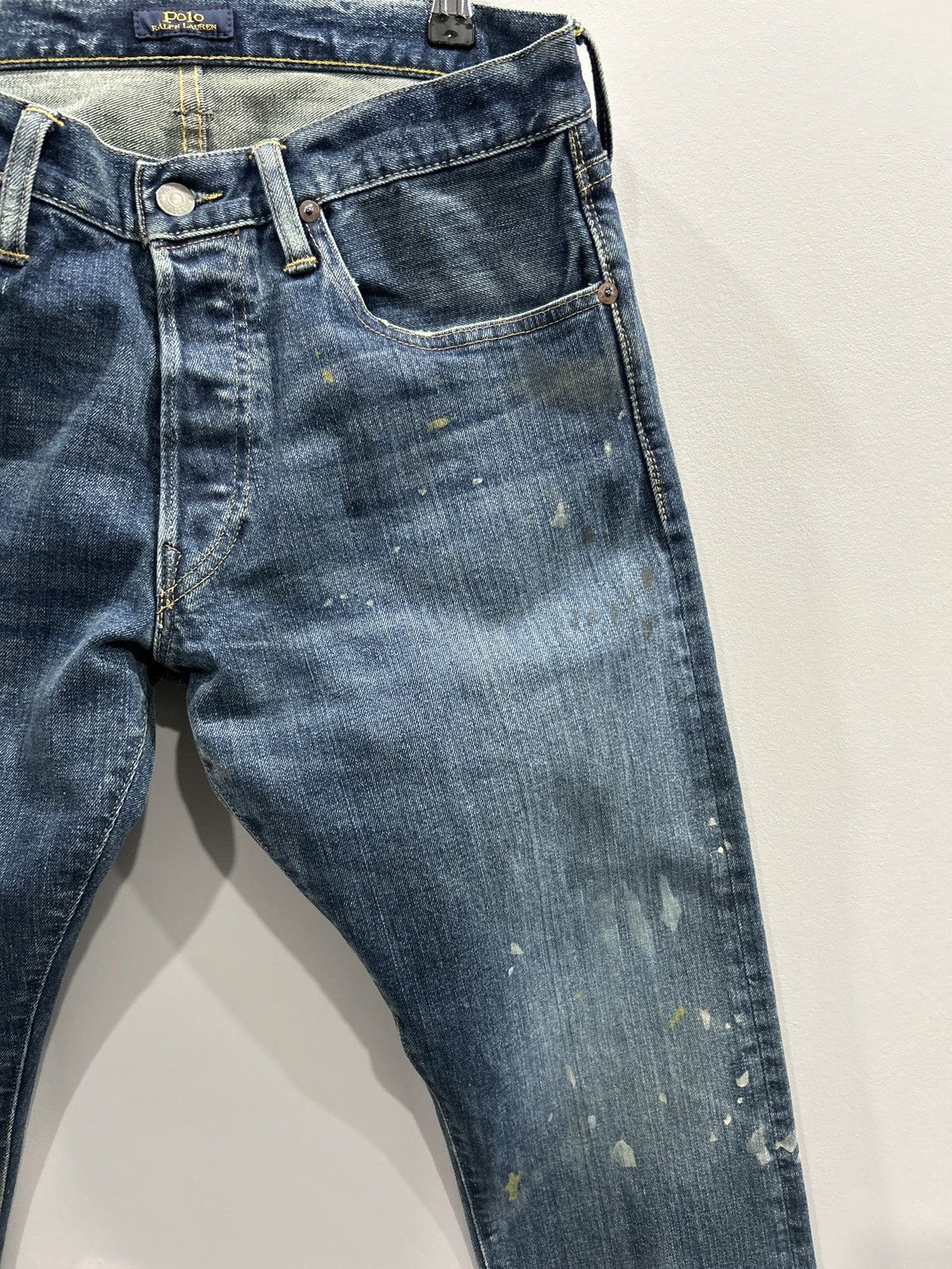 Paint Splatter Polo Ralph Lauren Jeans