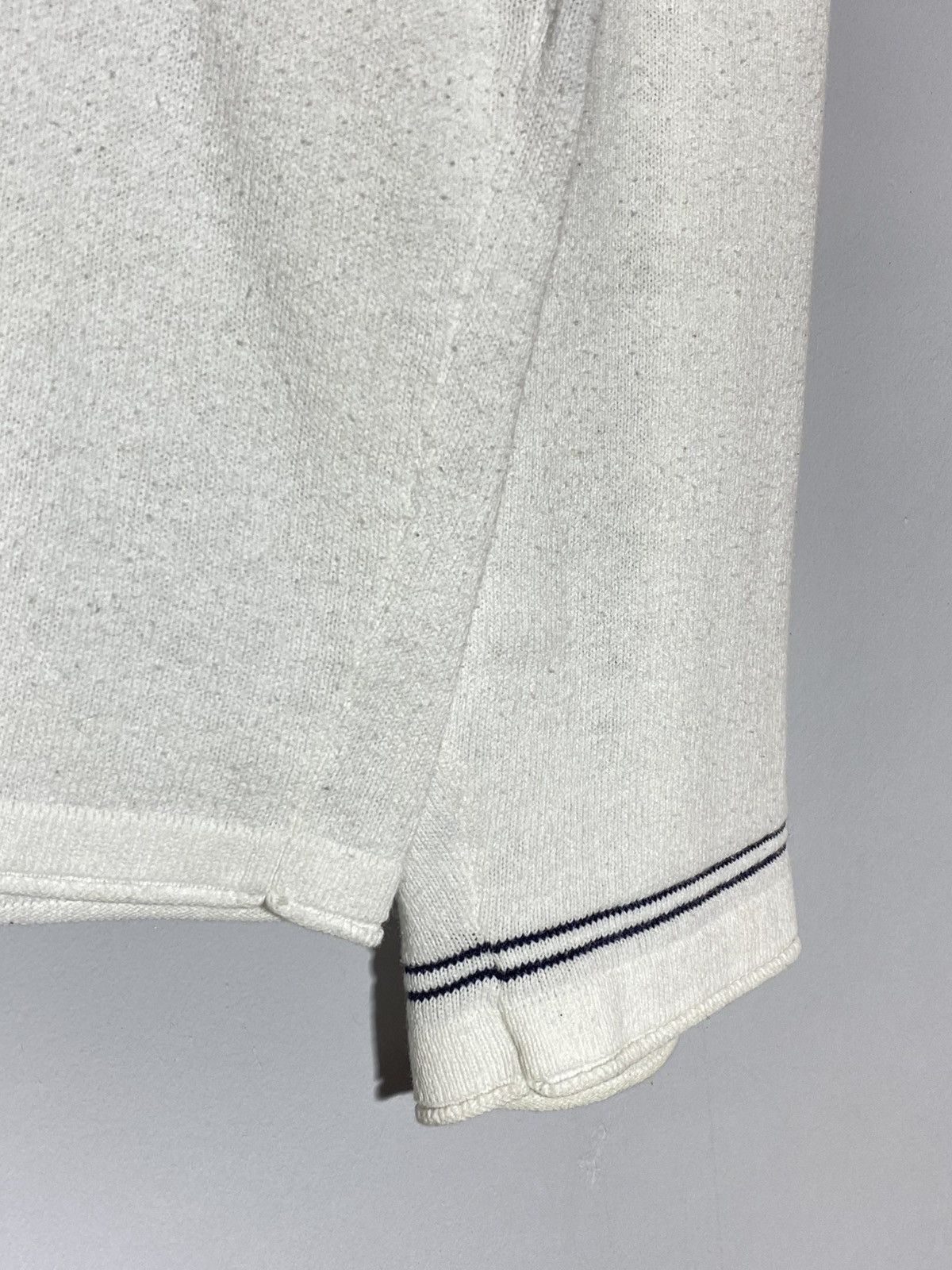 Stone Island Stone Island White Lightweaight Knit Sweater Size US L / EU 52-54 / 3 - 8 Thumbnail