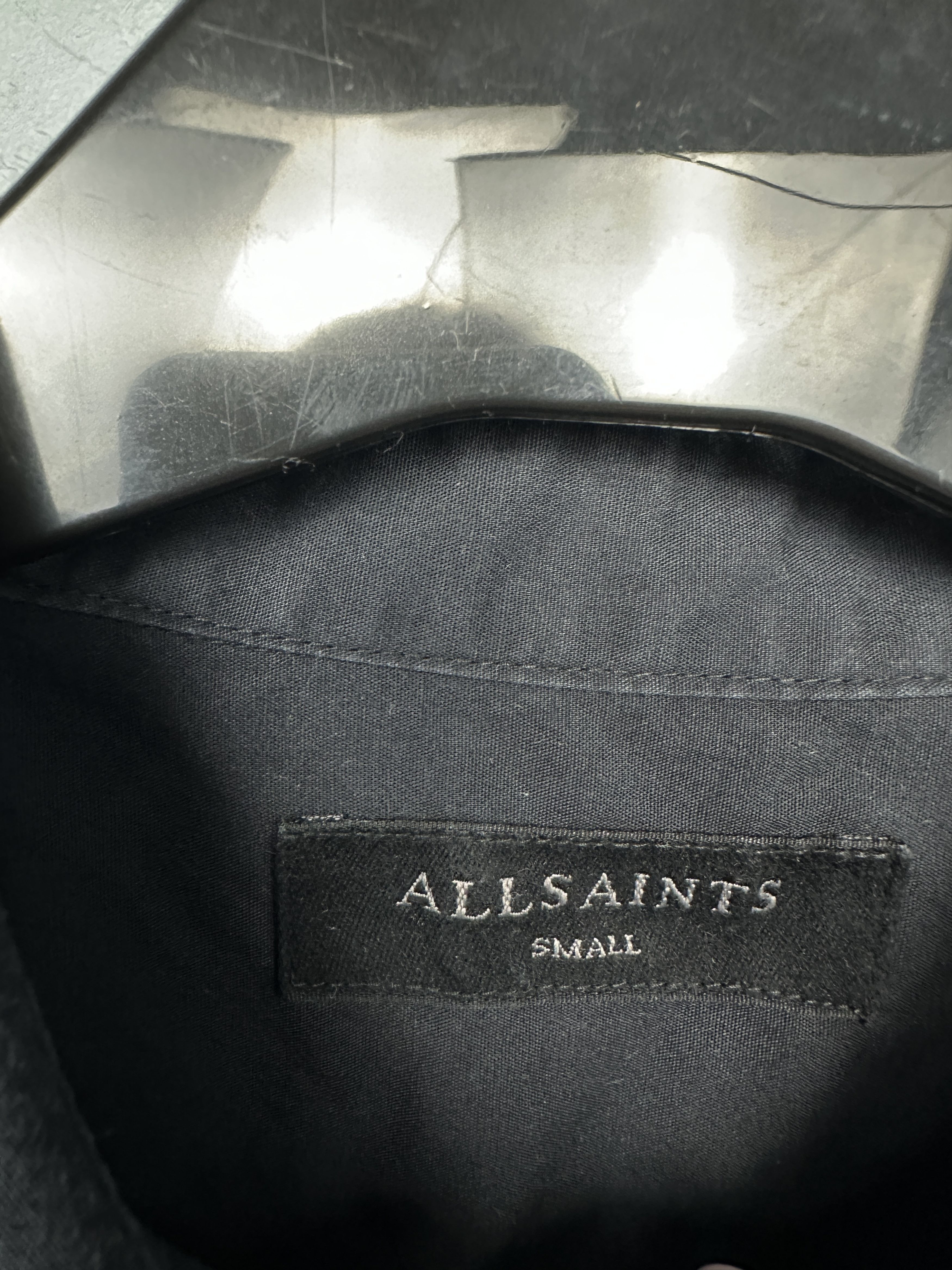 Allsaints Allsaints Mens Riviera Long Sleeve Shirt Size US S / EU 44-46 / 1 - 4 Thumbnail