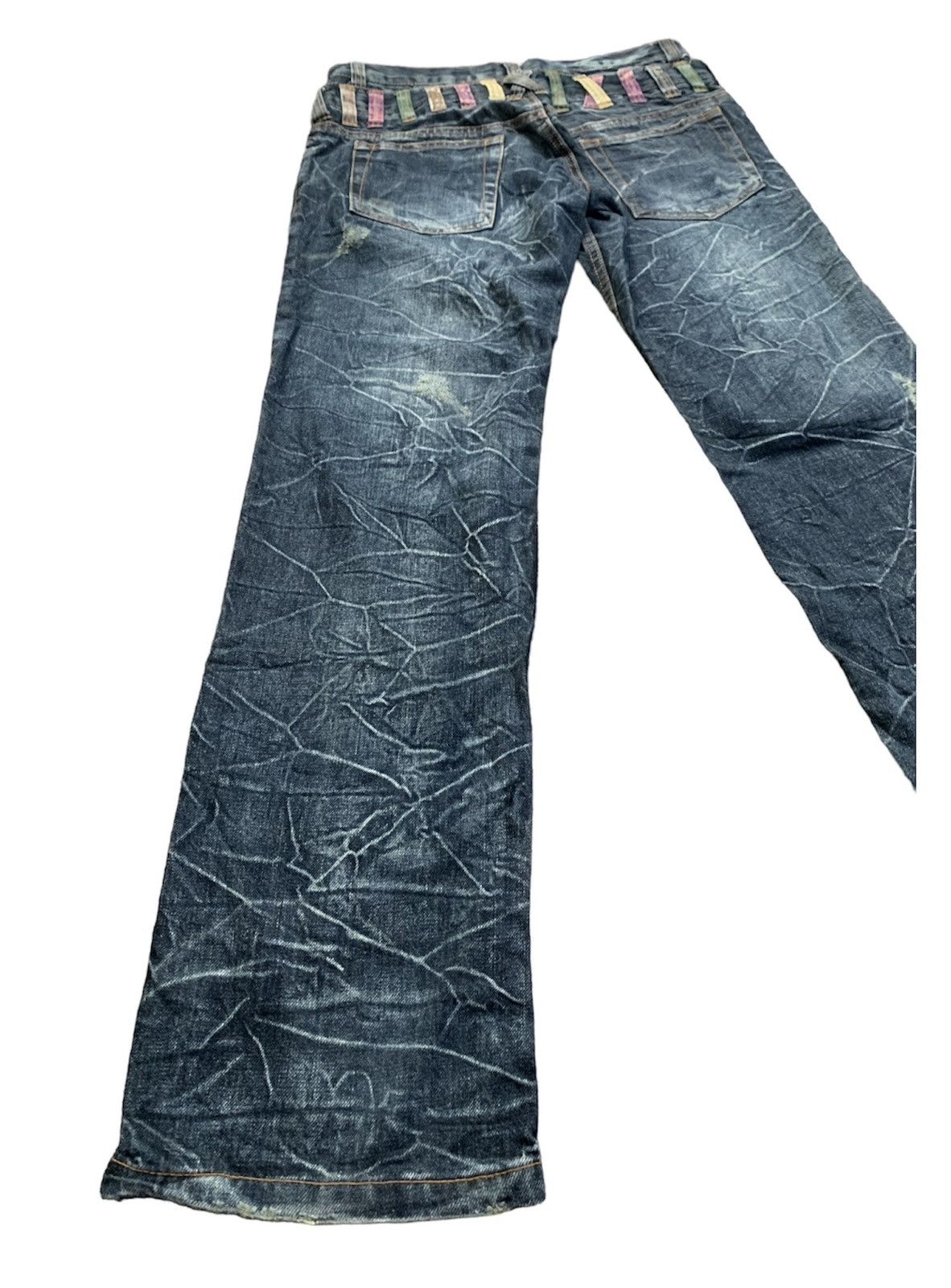 Japanese Brand Japanese Nylaus Doublewaist Jeans Size US 32 / EU 48 - 6 Thumbnail