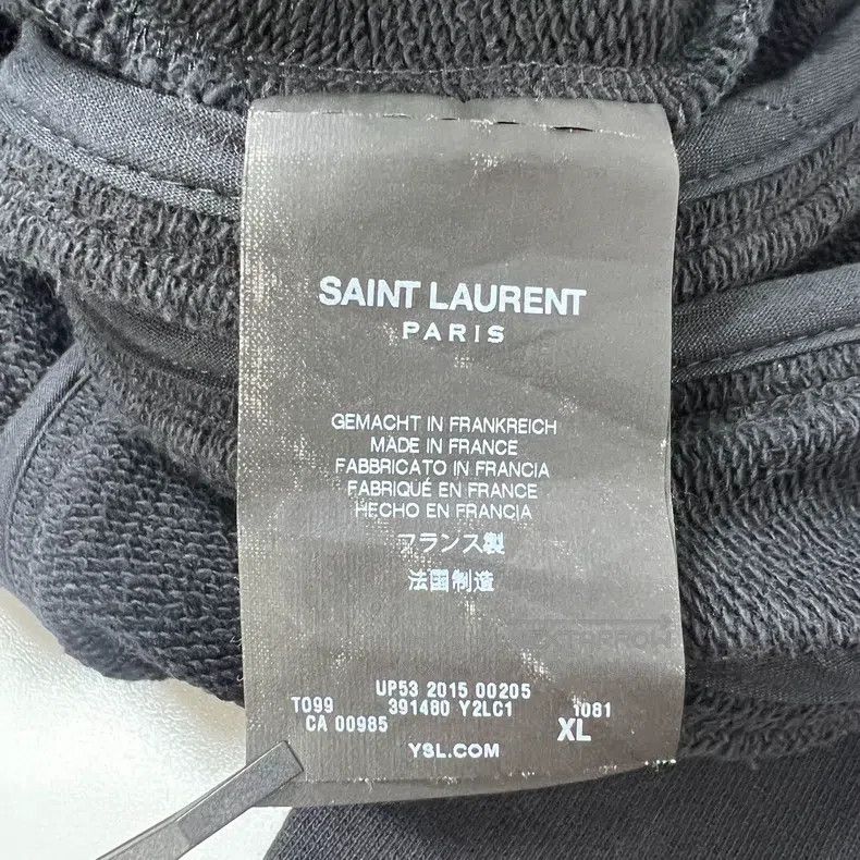Saint Laurent Paris Saint Laurent Paris Multi-Zip Hoodie Size US XL / EU 56 / 4 - 6 Thumbnail