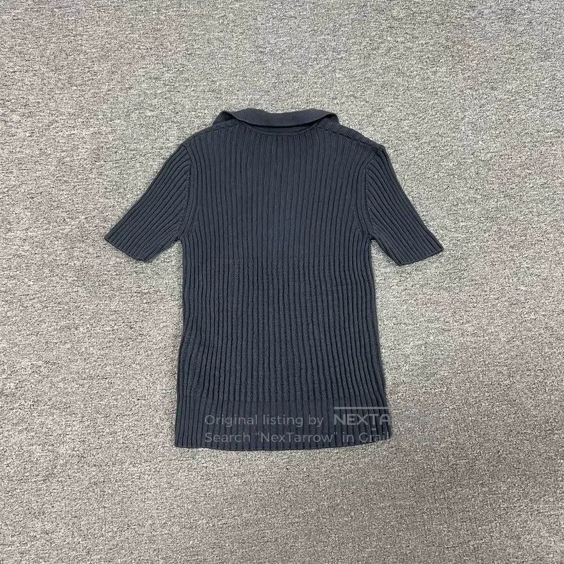 Fendi Fendi Double F Monogram Knit Short Sleeve Polo Shirt Size M / US 6-8 / IT 42-44 - 7 Thumbnail