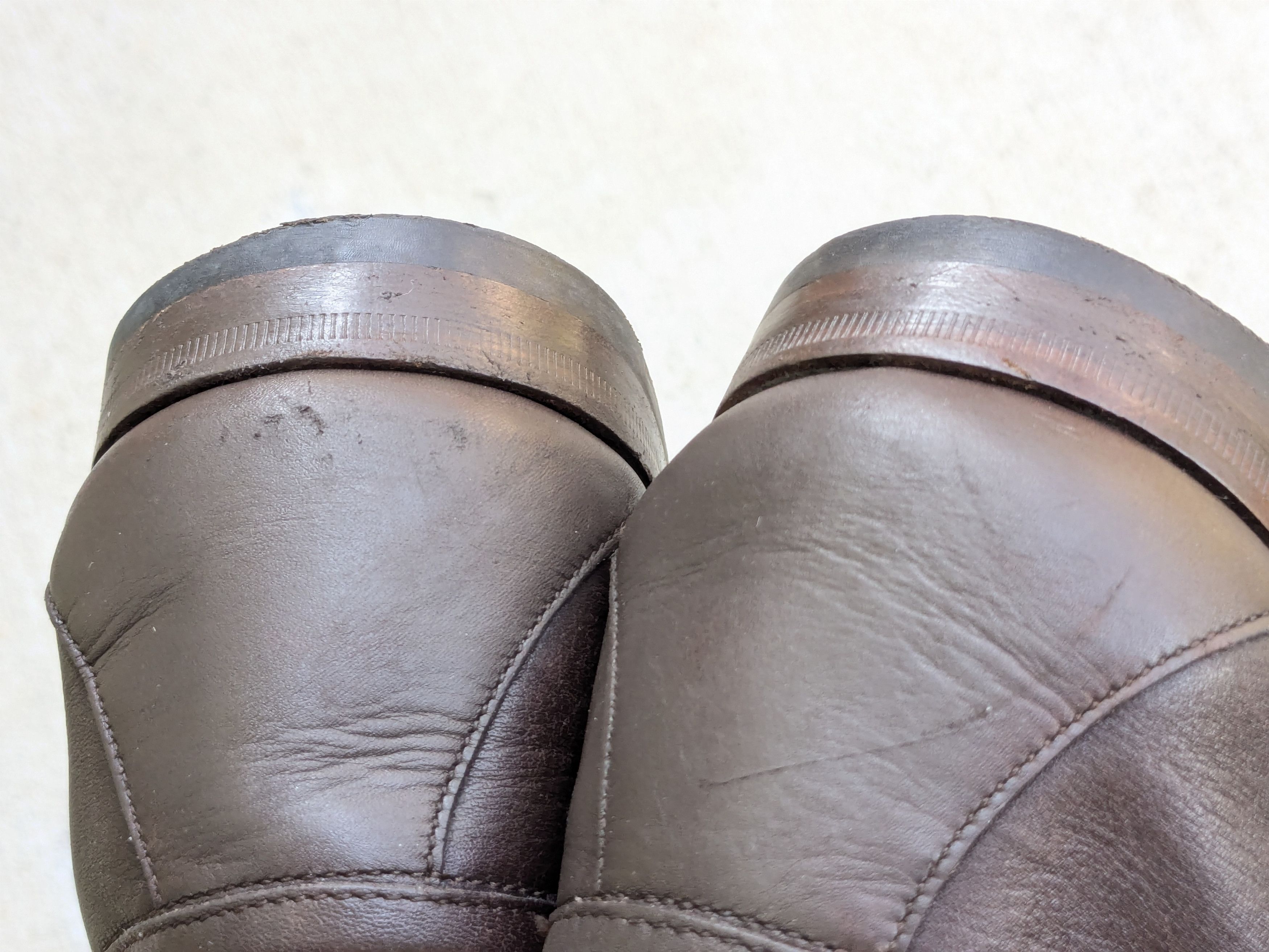Gucci Gucci Horsebit Loafers Brown Leather 11.5 Rubber Leather Size US 11.5 / EU 44-45 - 14 Thumbnail