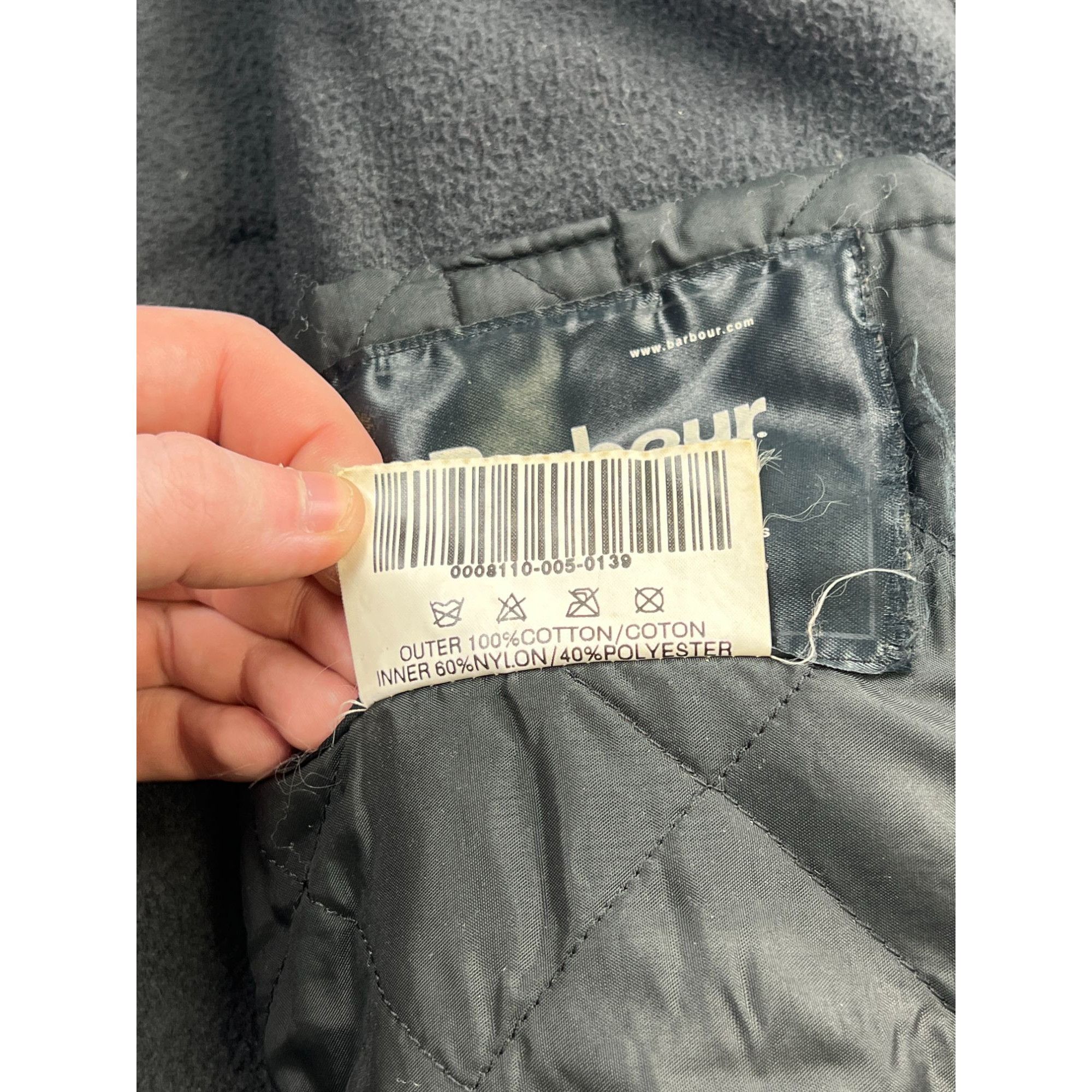Barbour Barbour Polarwax Fleece Lined Wax Jacket (Y1014) Size US M / EU 48-50 / 2 - 11 Thumbnail